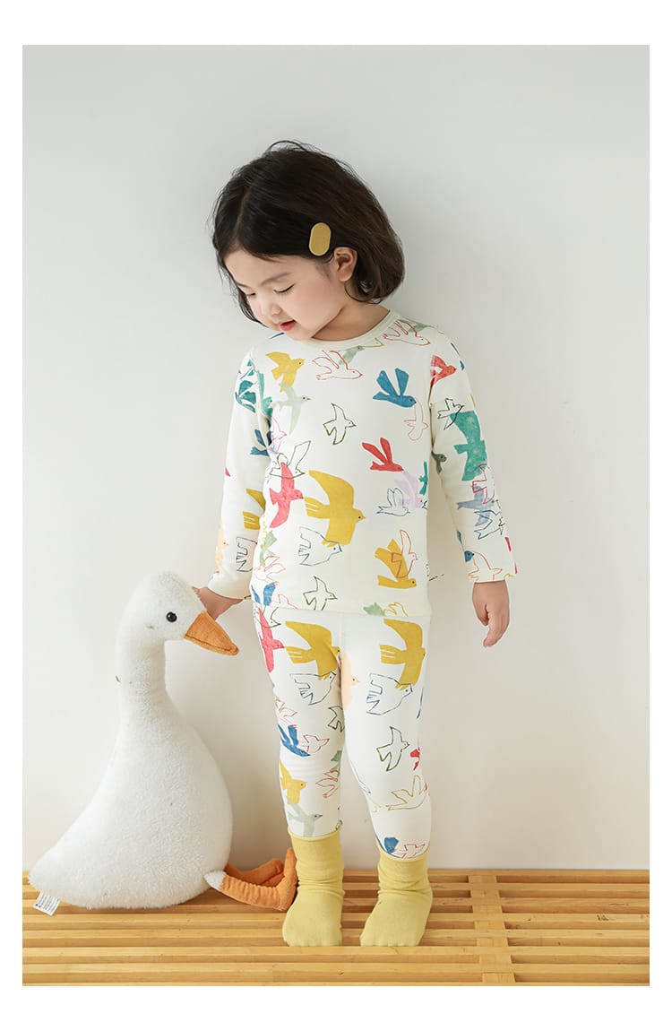 colorful bird pijama - 4