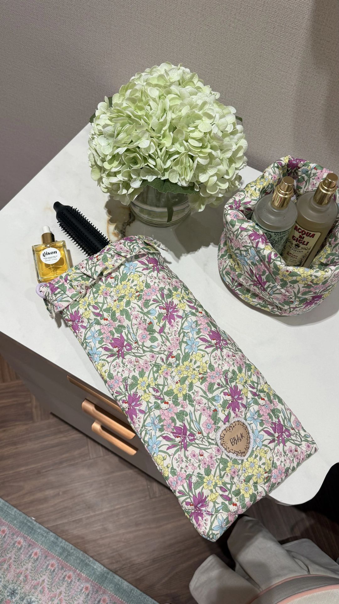 Floral daydream hair tool pouch 🪻 - 1