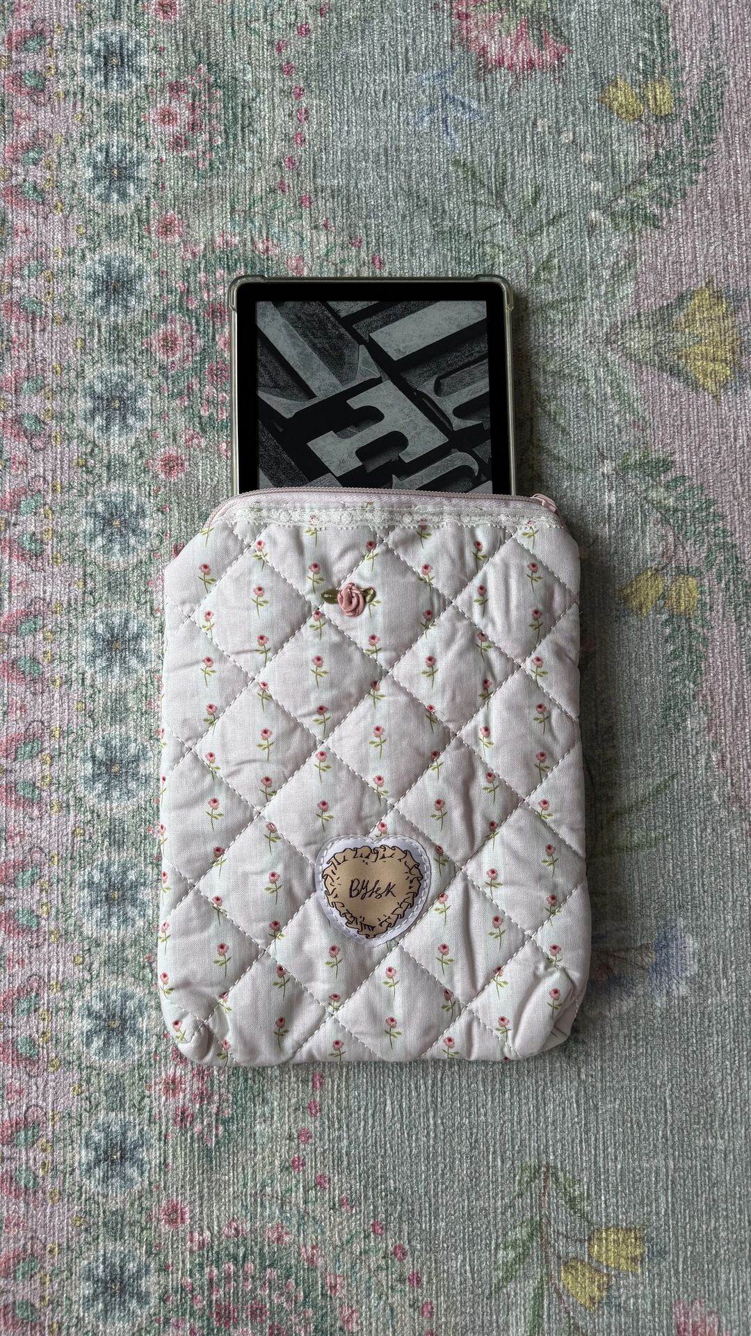 Rose blush kindle sleeve 🌸 - 1