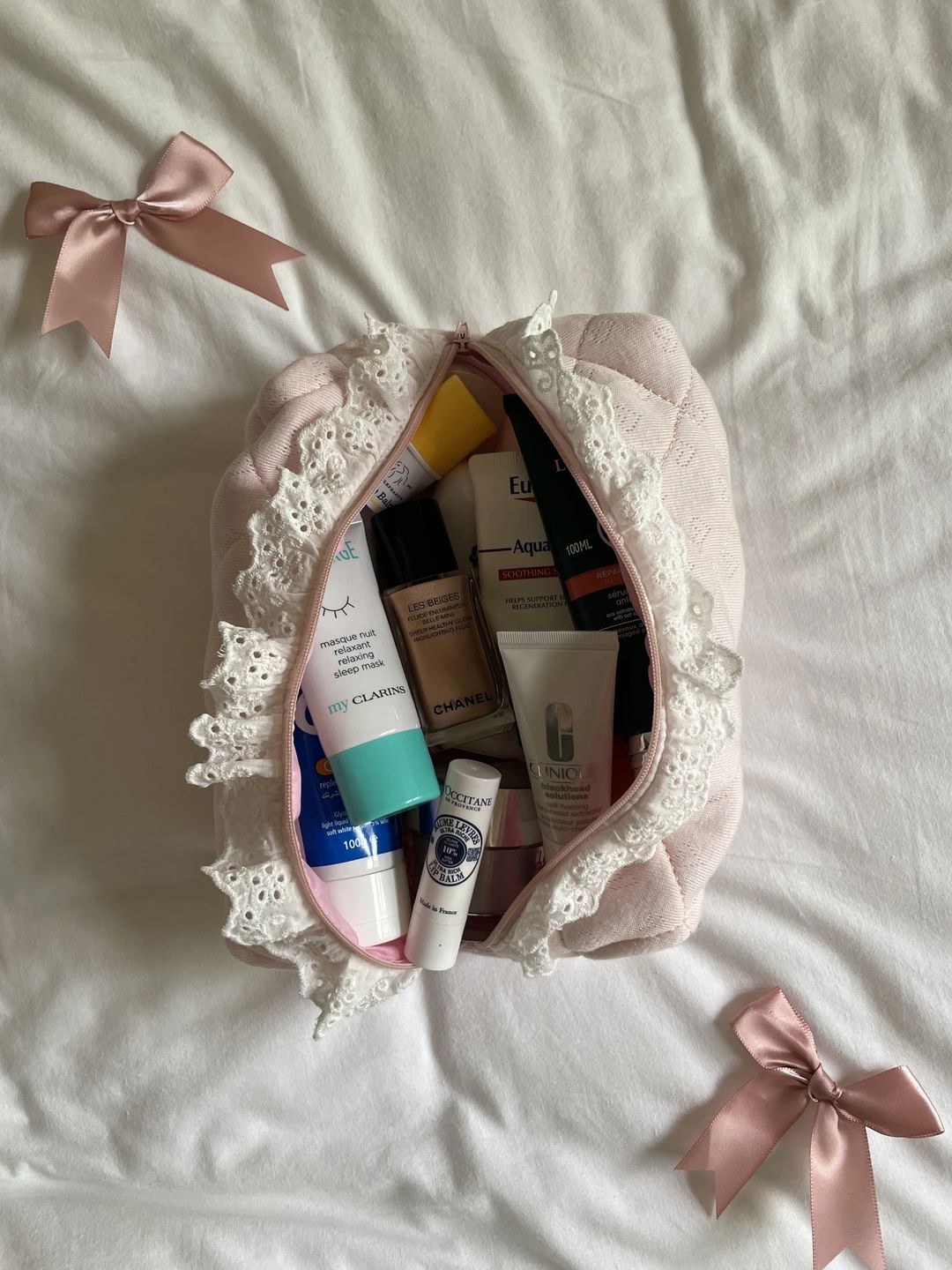Pink heart Makeup bag - 2