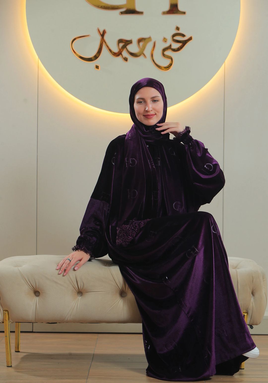 عباءة صلاة مخمل(شتوي) - 3
