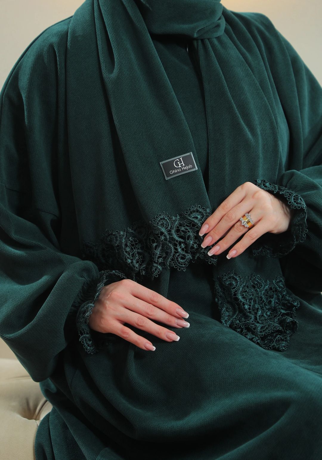 عباءة صلاة صوف شانيل (شتوي) - 9