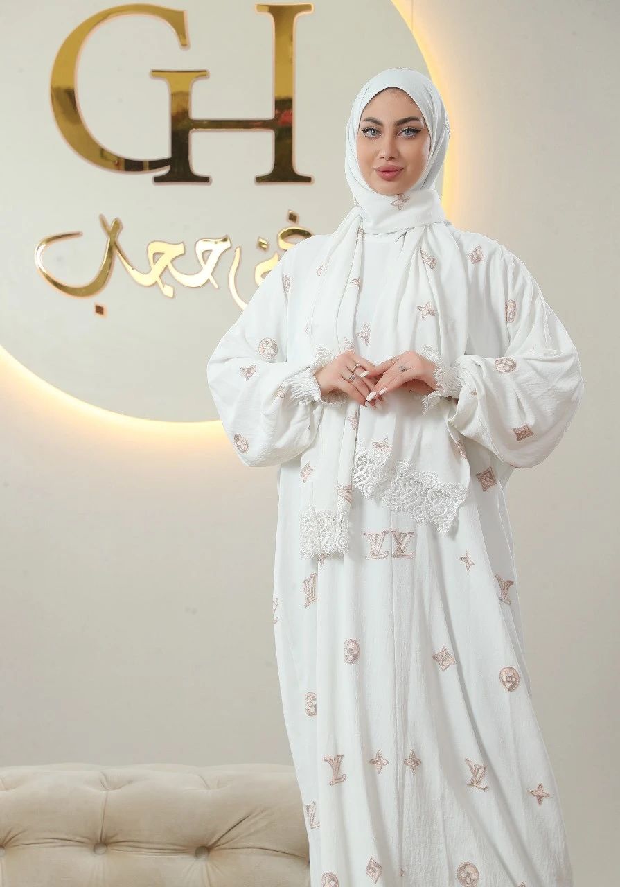 عباءة صلاة مطرزة LV - 4