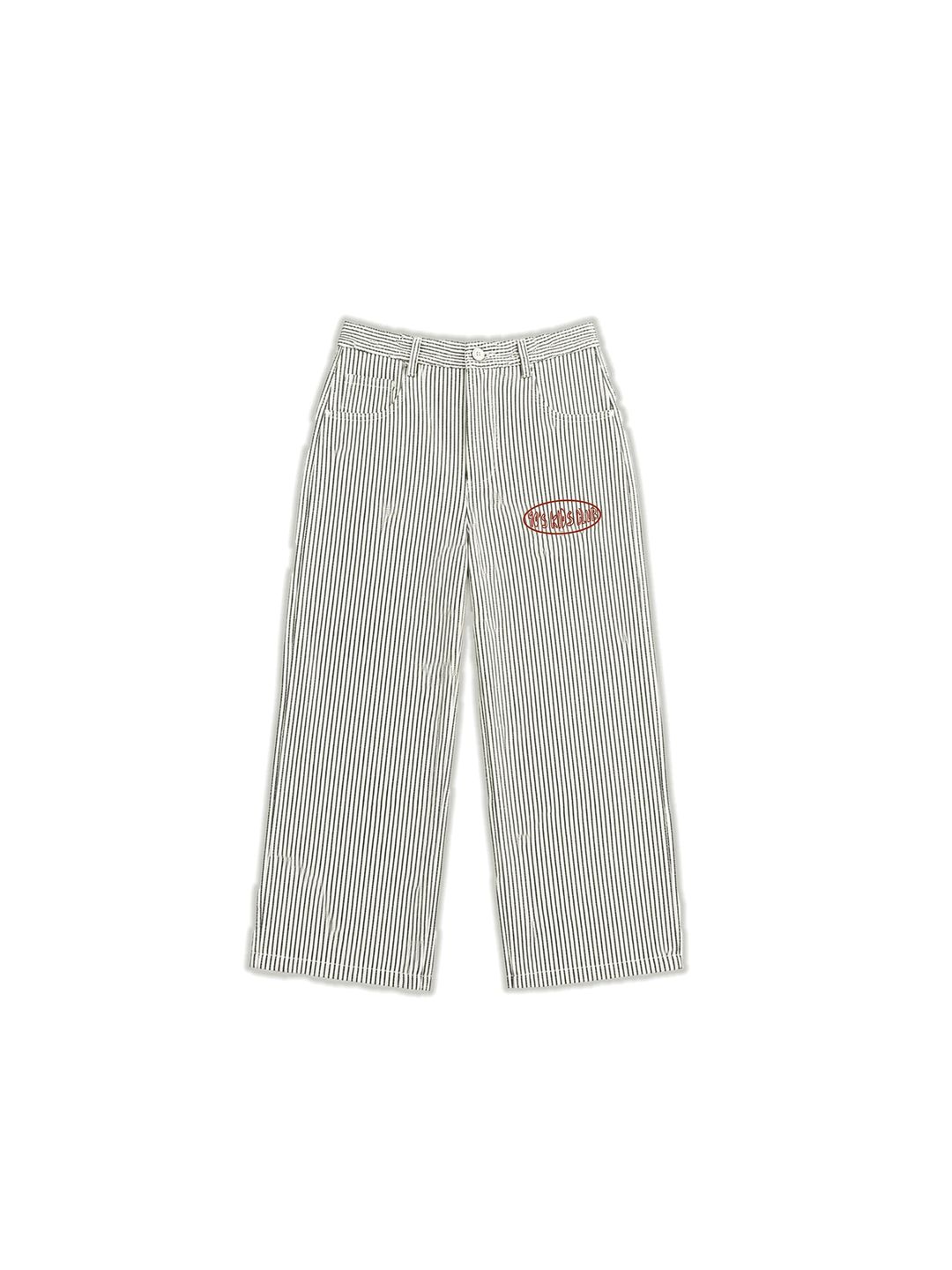 Logo Striped Pants - 1