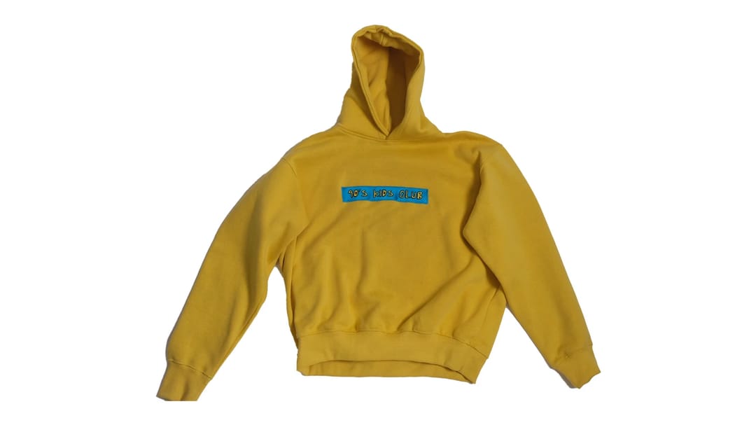 CLASSIC YELLOW HOODIE - 1