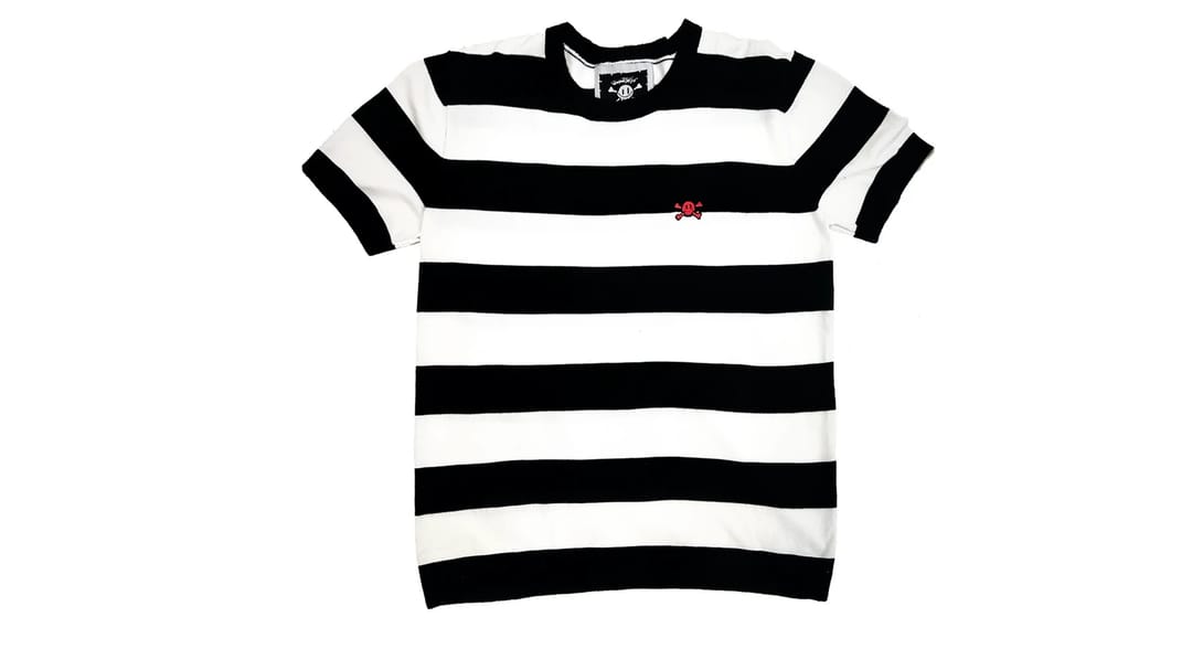 Pirate Striped Knitted Tee - 1