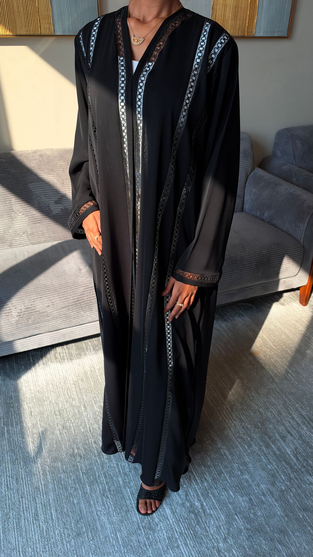 nurhan abaya black - 3