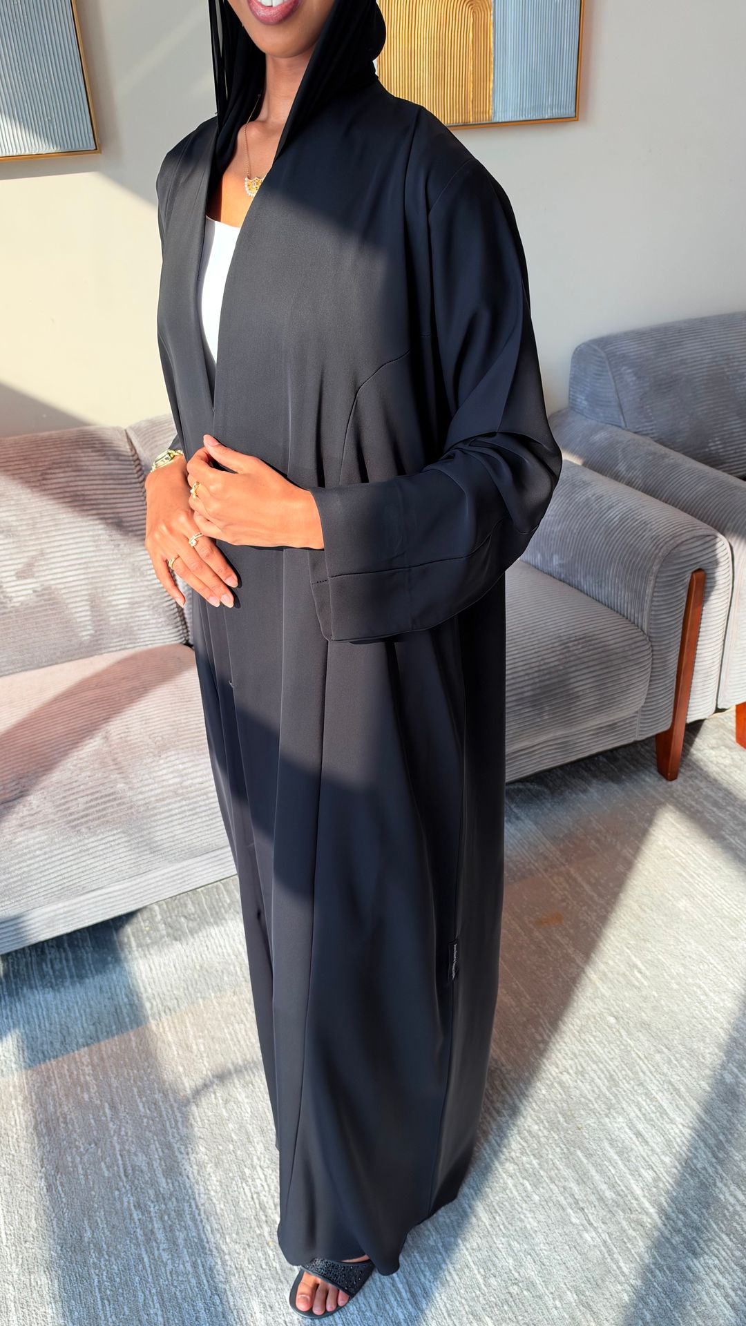 Leena abaya Black - 4
