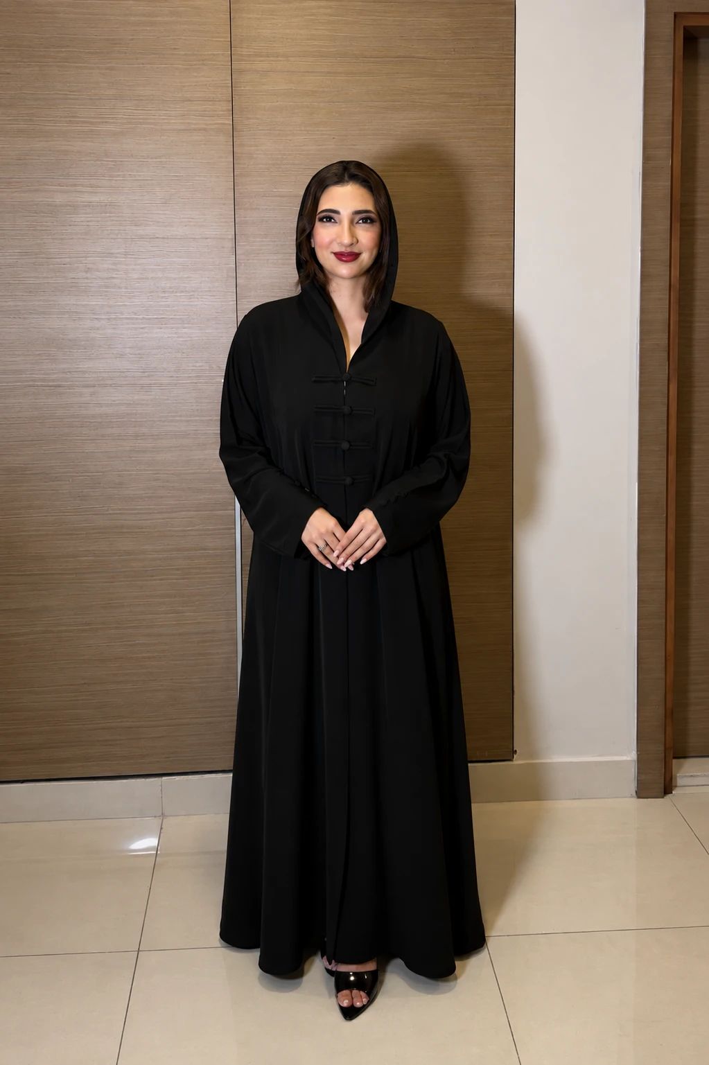Amawaj abaya black - 4