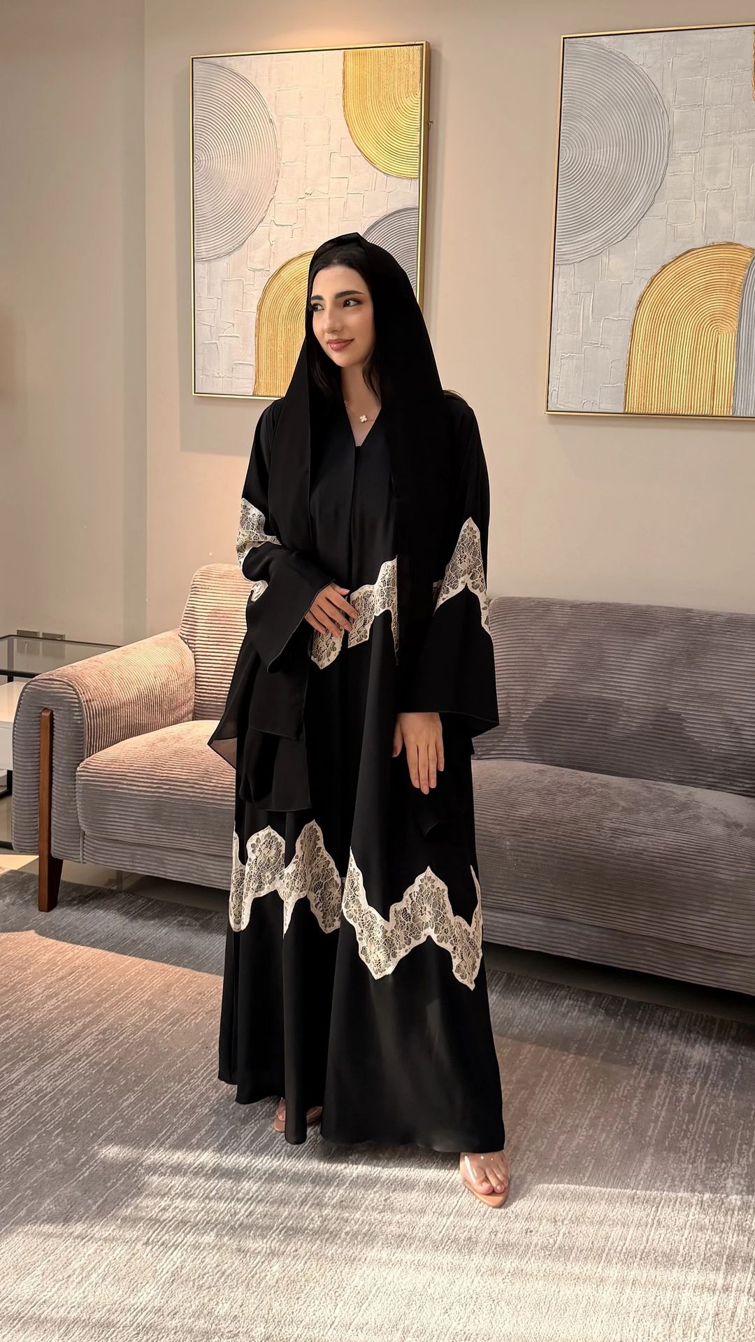 Nila Abaya Black - 3