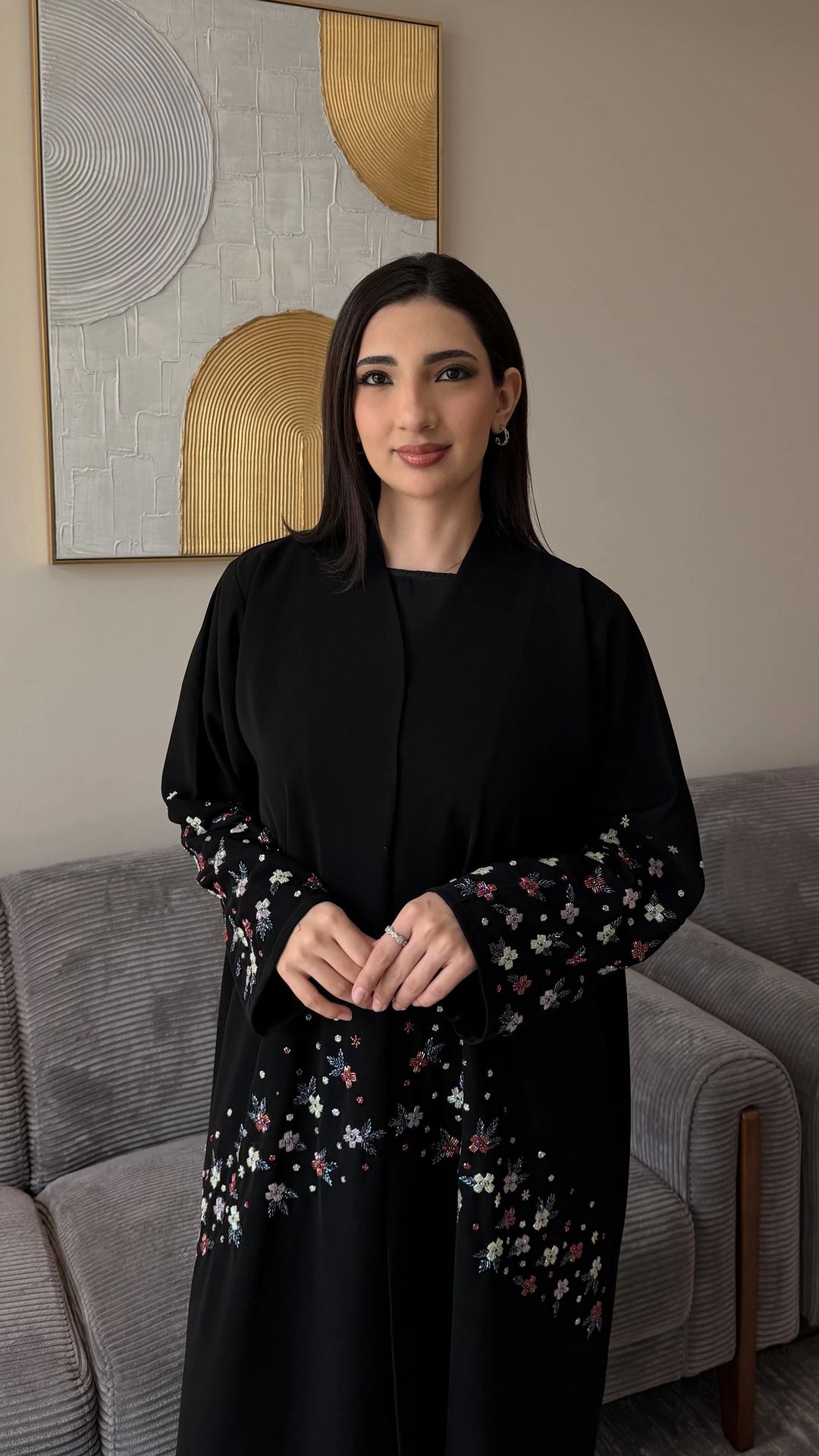 Nada  Abaya Black - 1