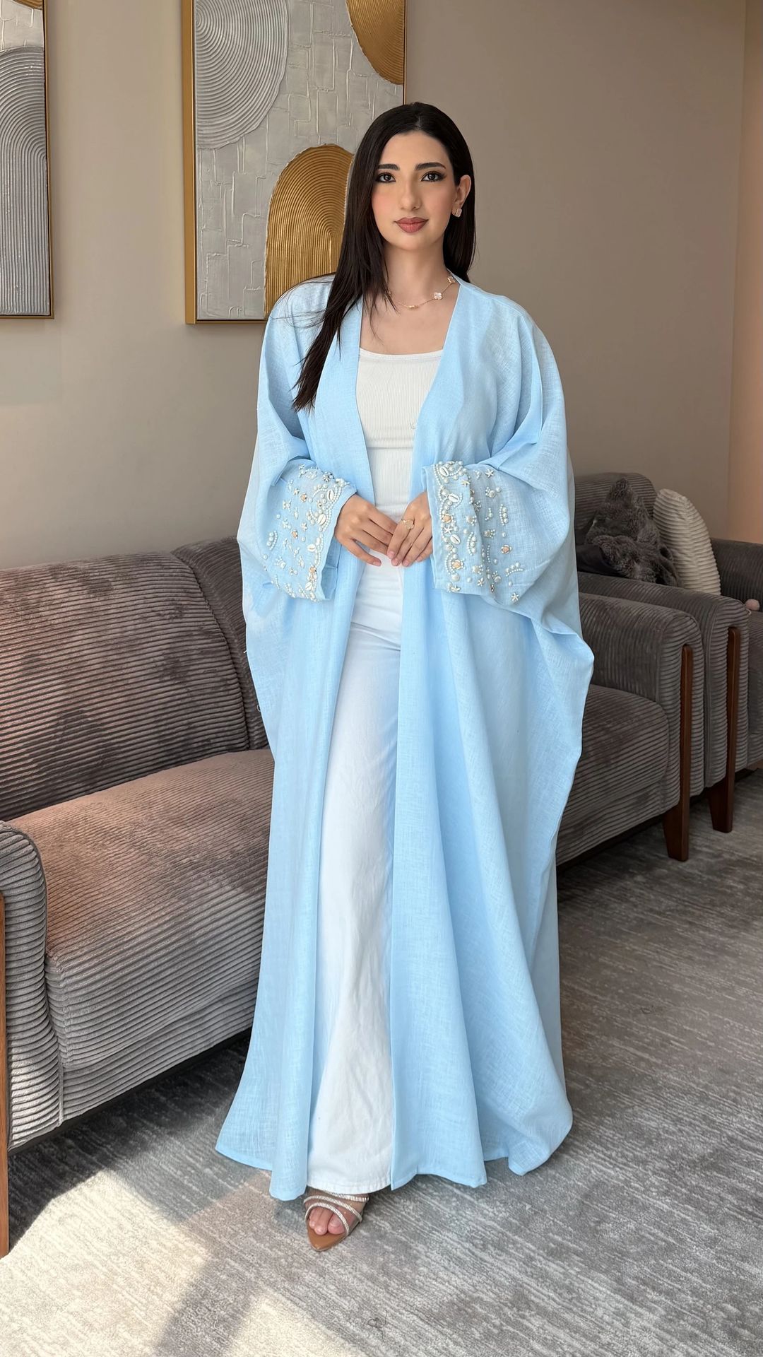 Seashell Abaya - 2