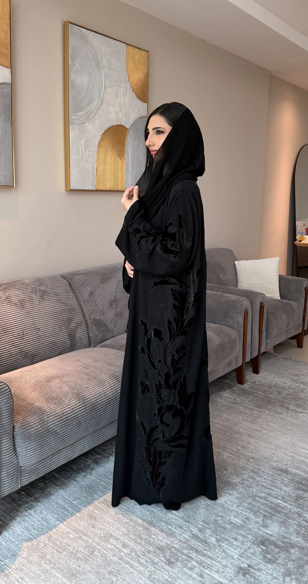 Lima  Abaya Black - 3