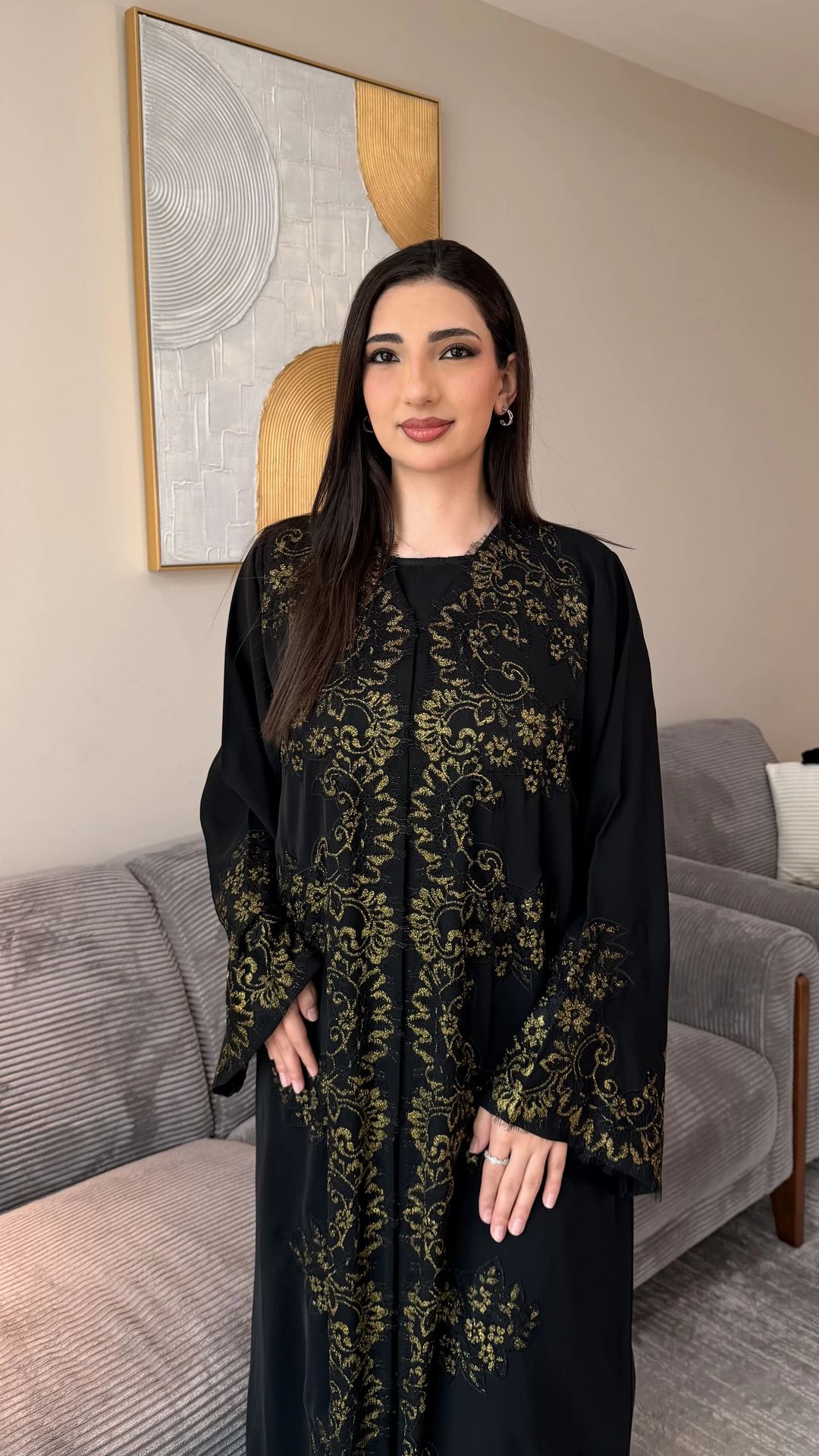 Jawan Abaya Black - 1