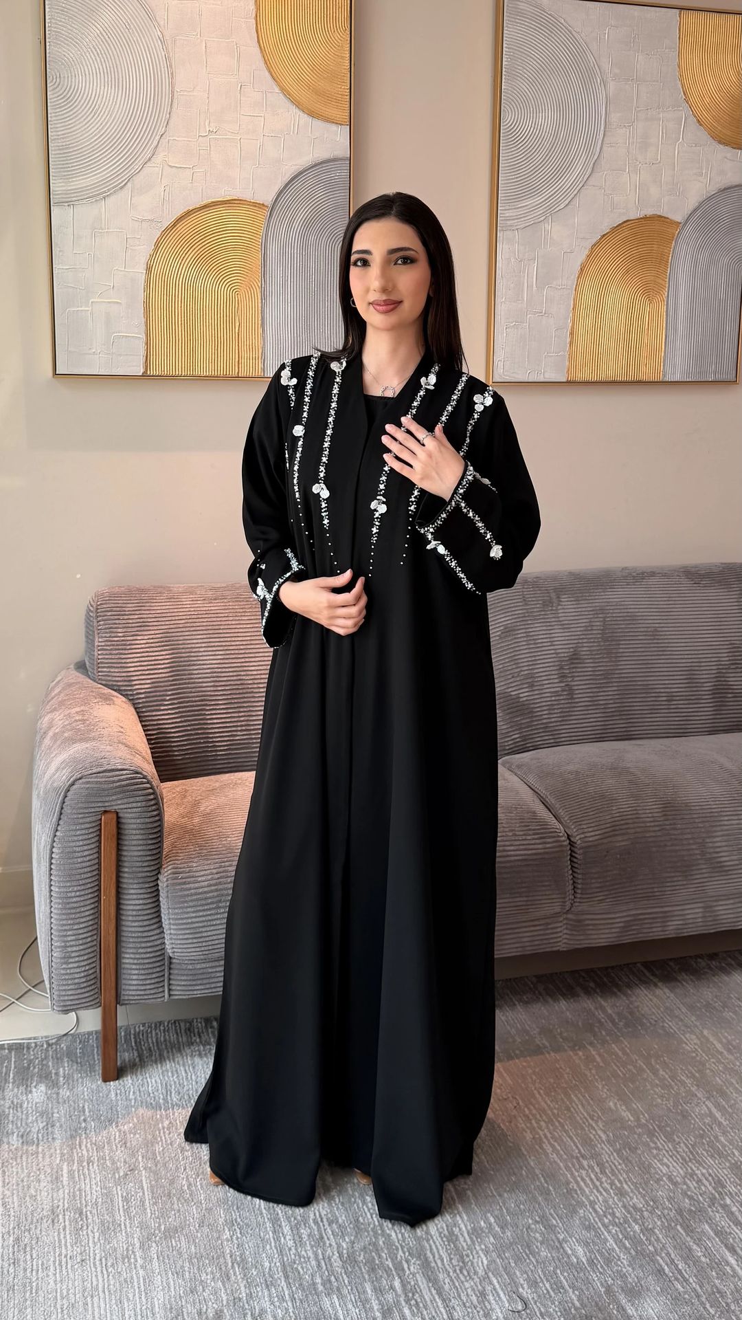 Zabida  Abaya Black - 2