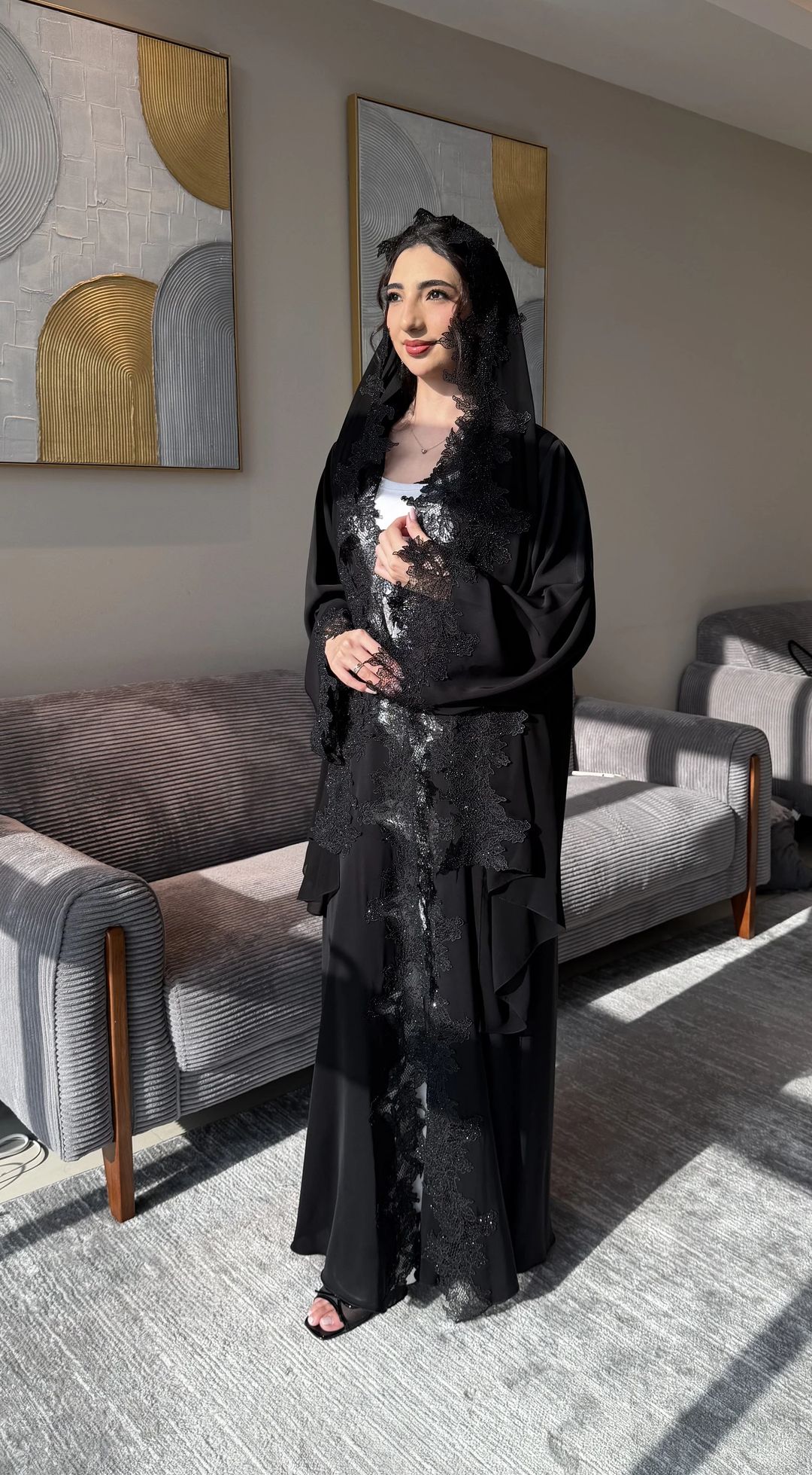 Mayada abaya Black - 3