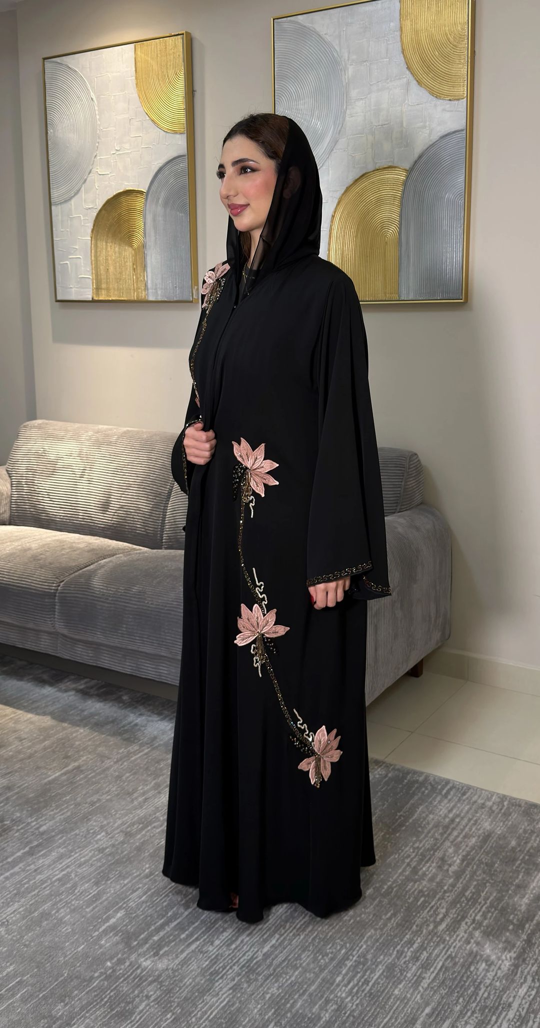 Alyazia abaya black - 2