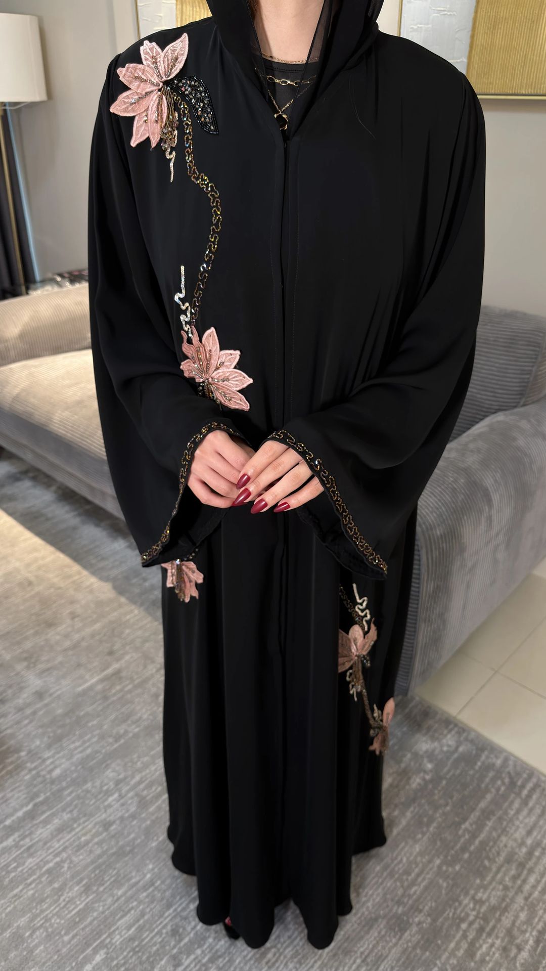 Alyazia abaya black - 3