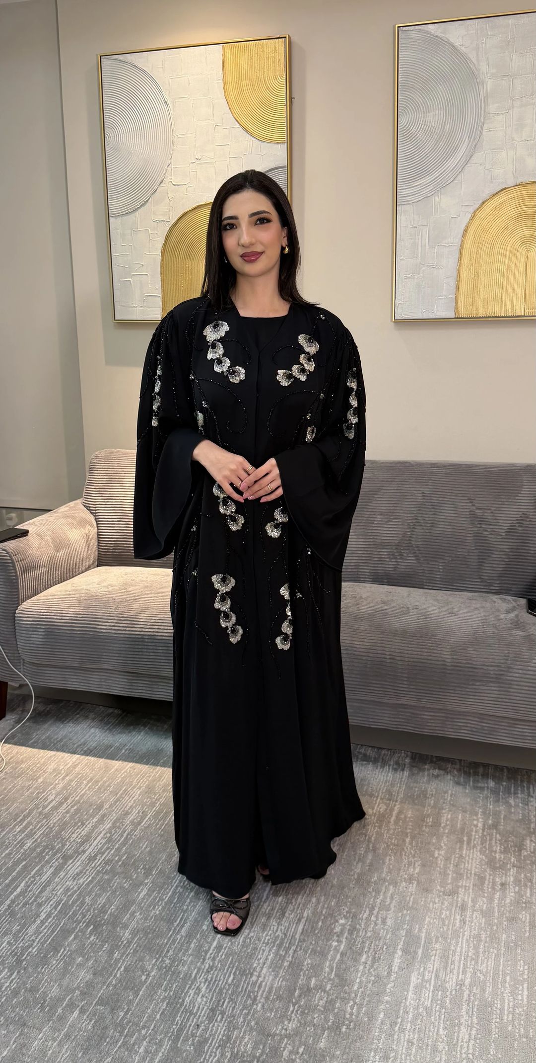 Amran  abaya black - 3