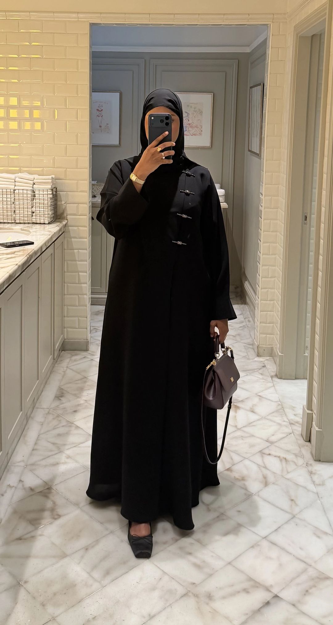 Jory abaya black - 3