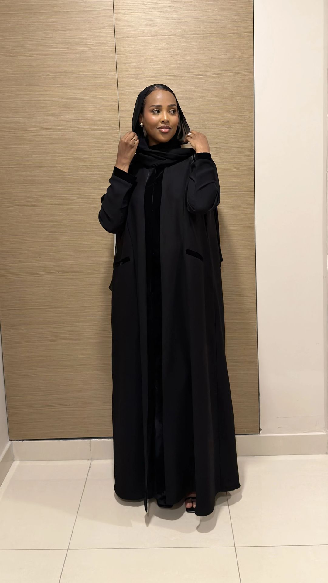 Azda Abaya Black - 1