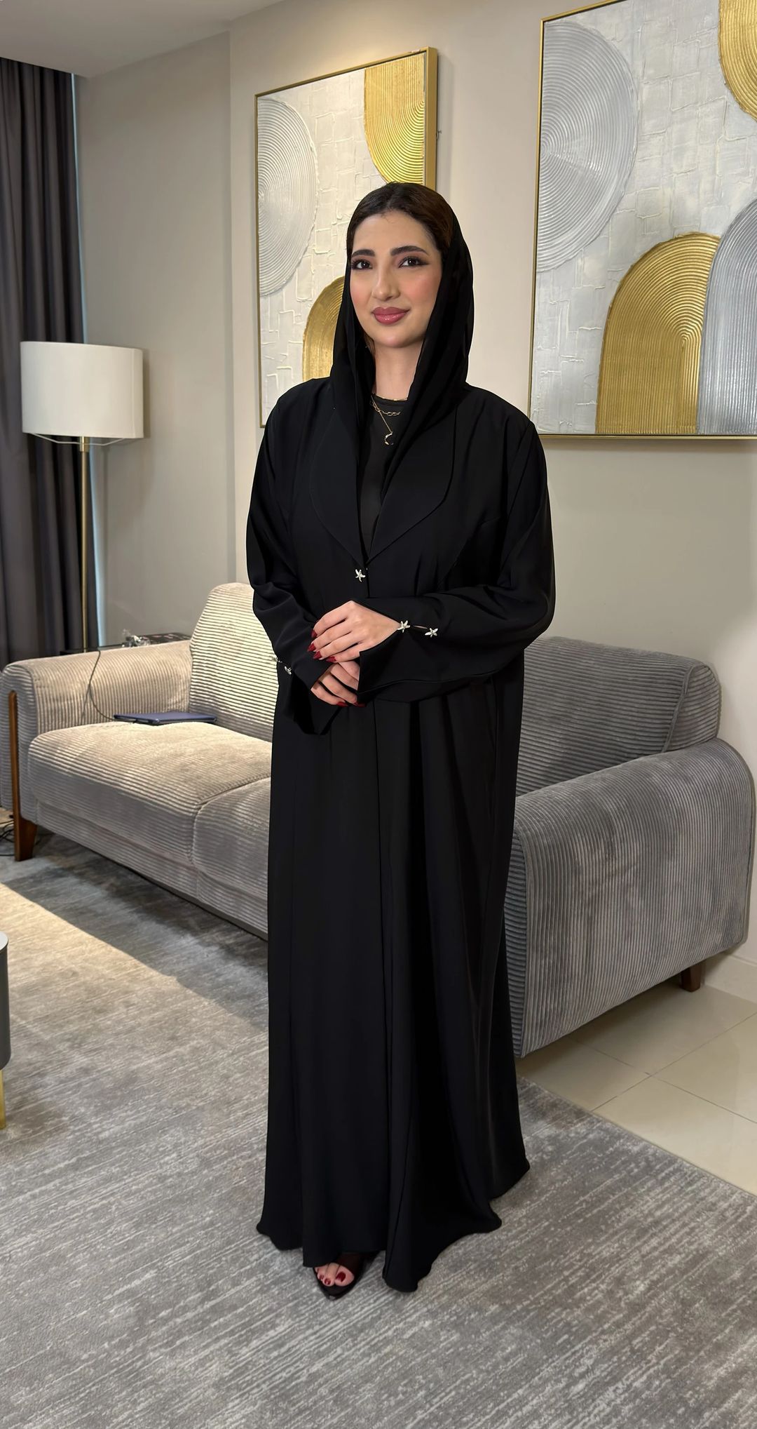 Mizna Abaya Black - 2