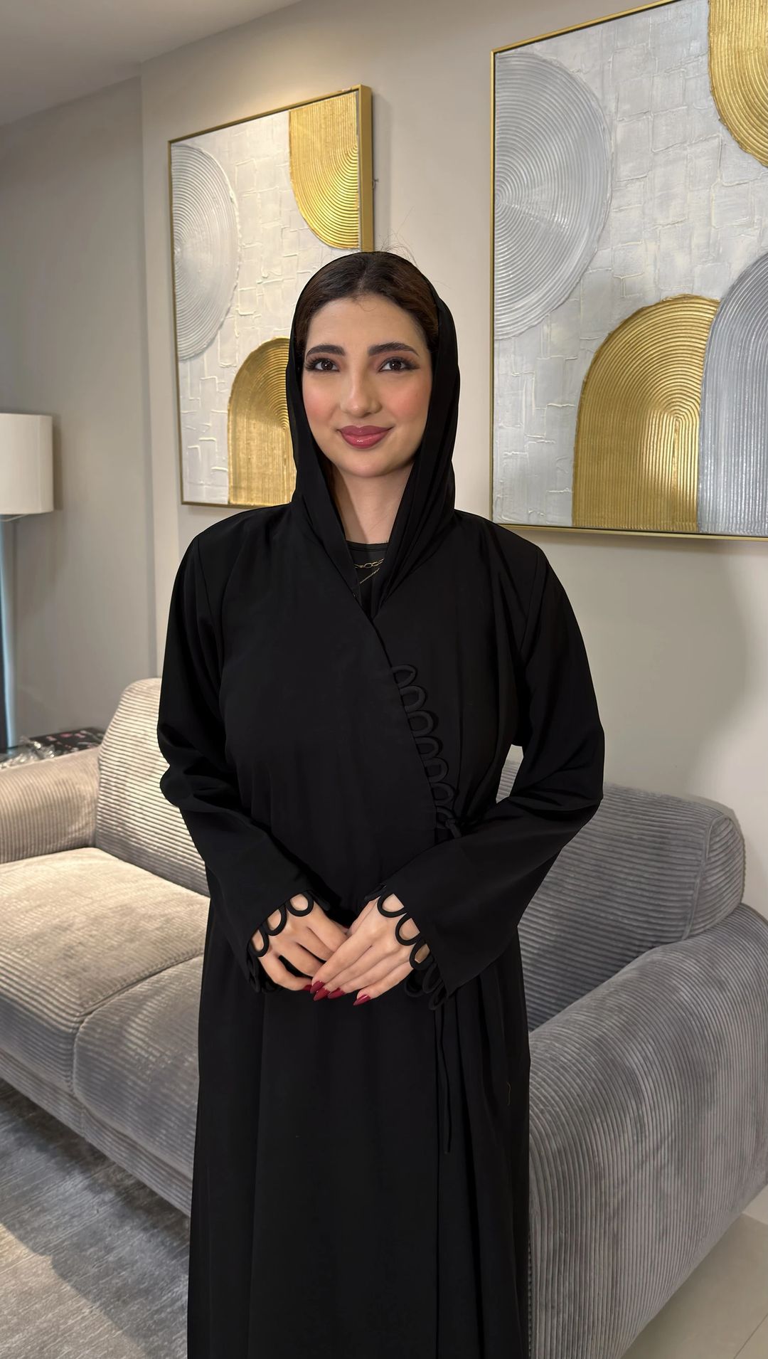 Mood abaya black - 1