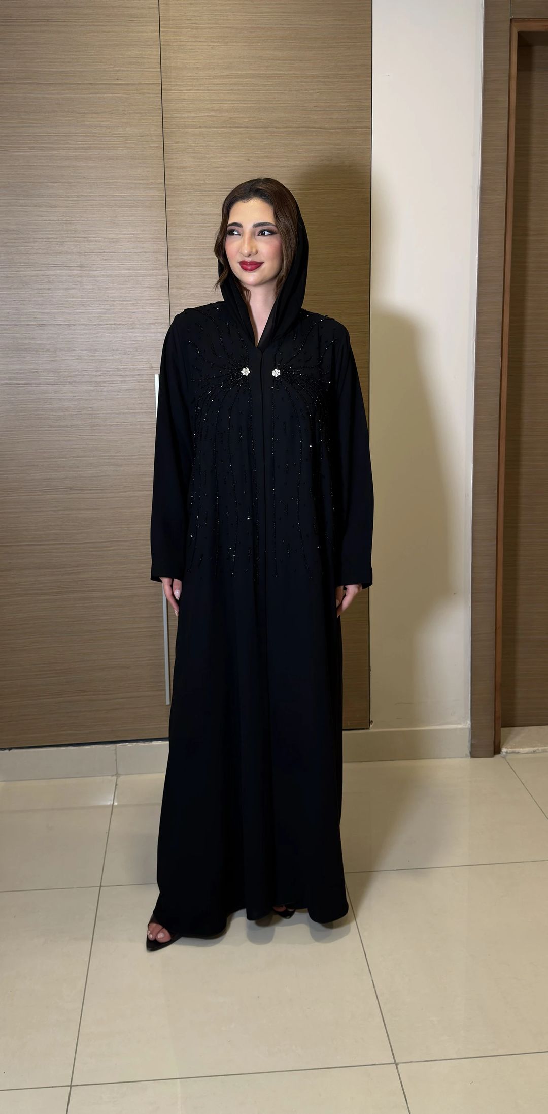 Aswan abaya black - 3