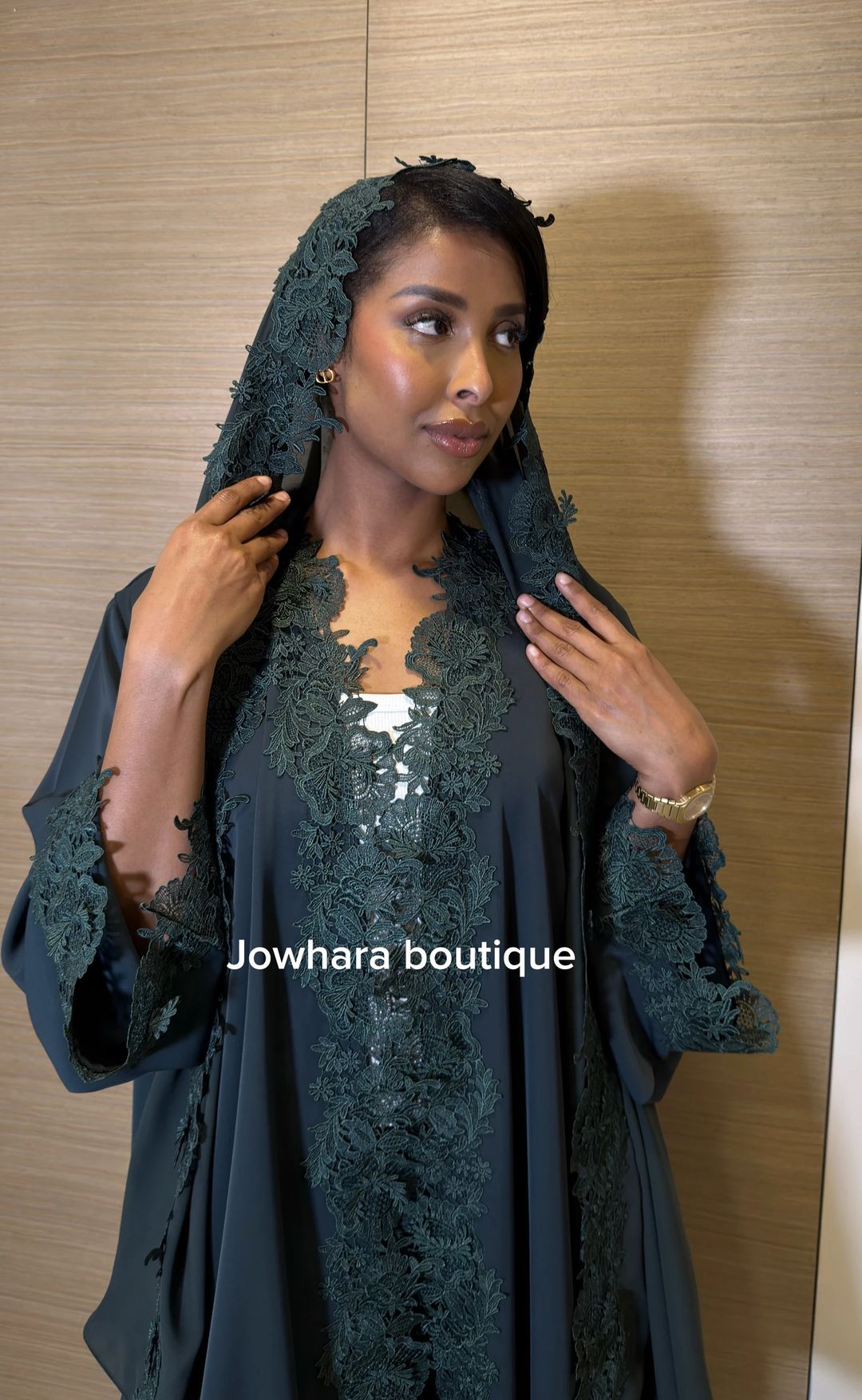 Miral abaya green - 1