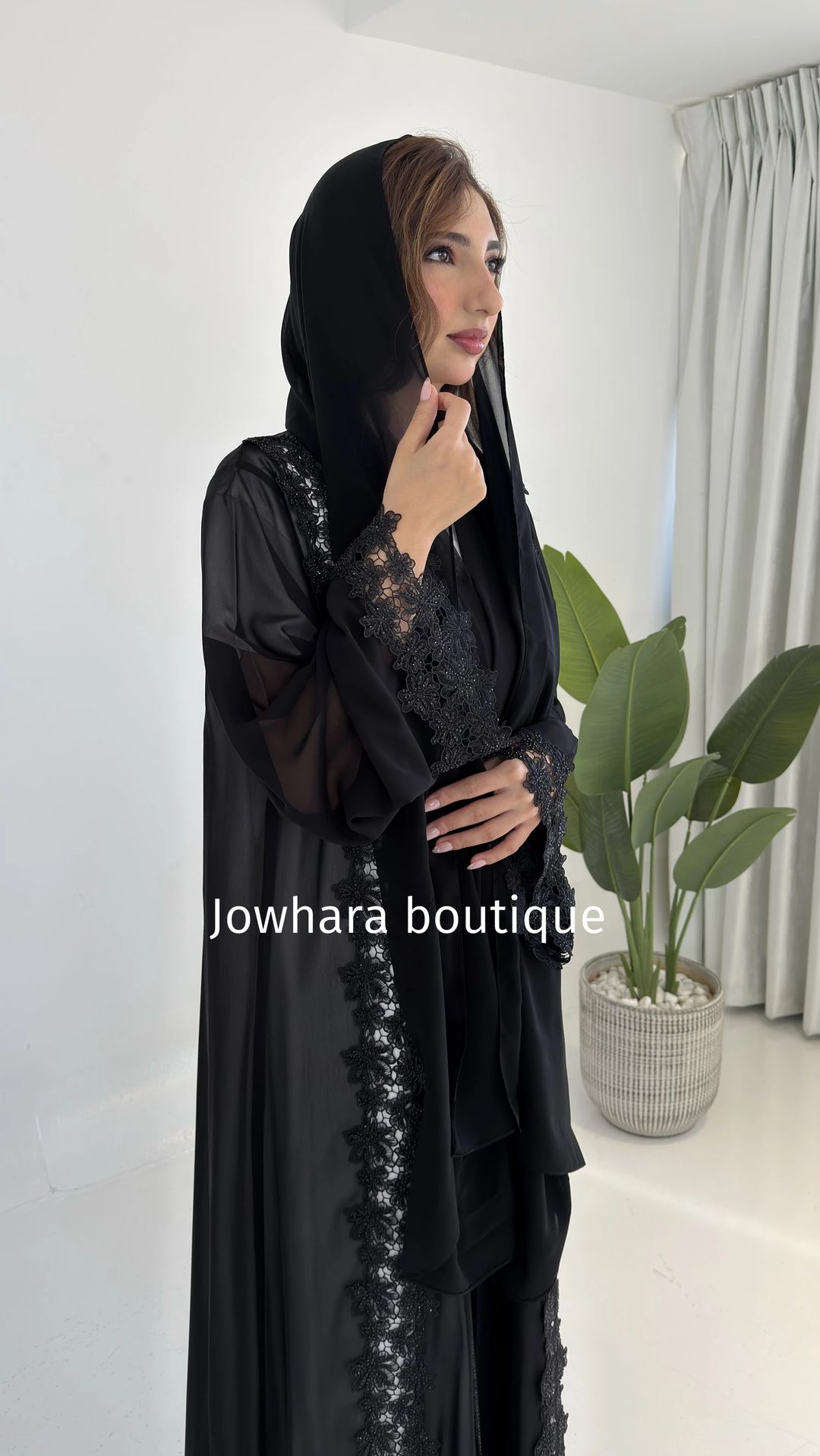 Amra Abaya Black - 1