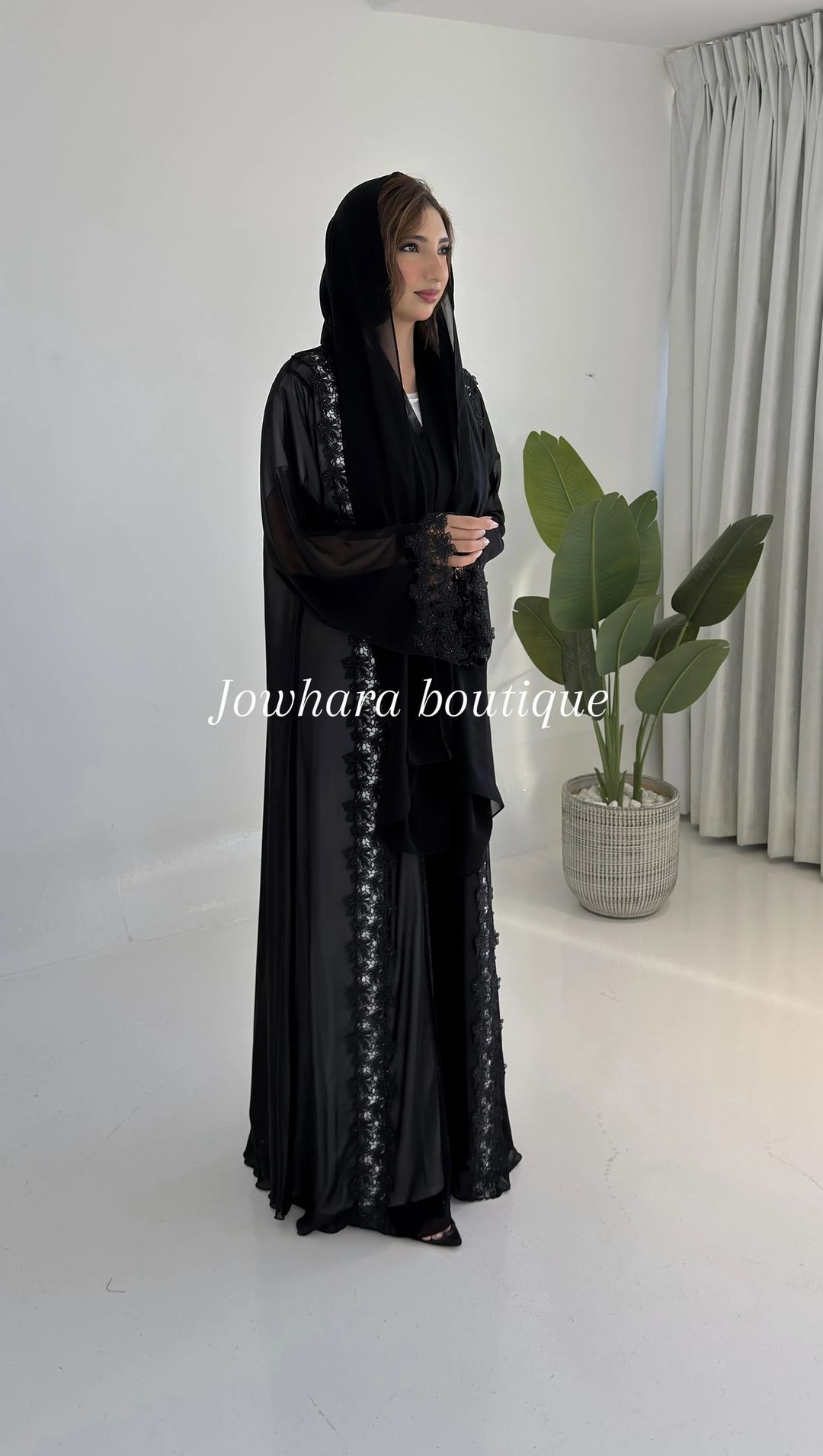 Amra Abaya Black - 2