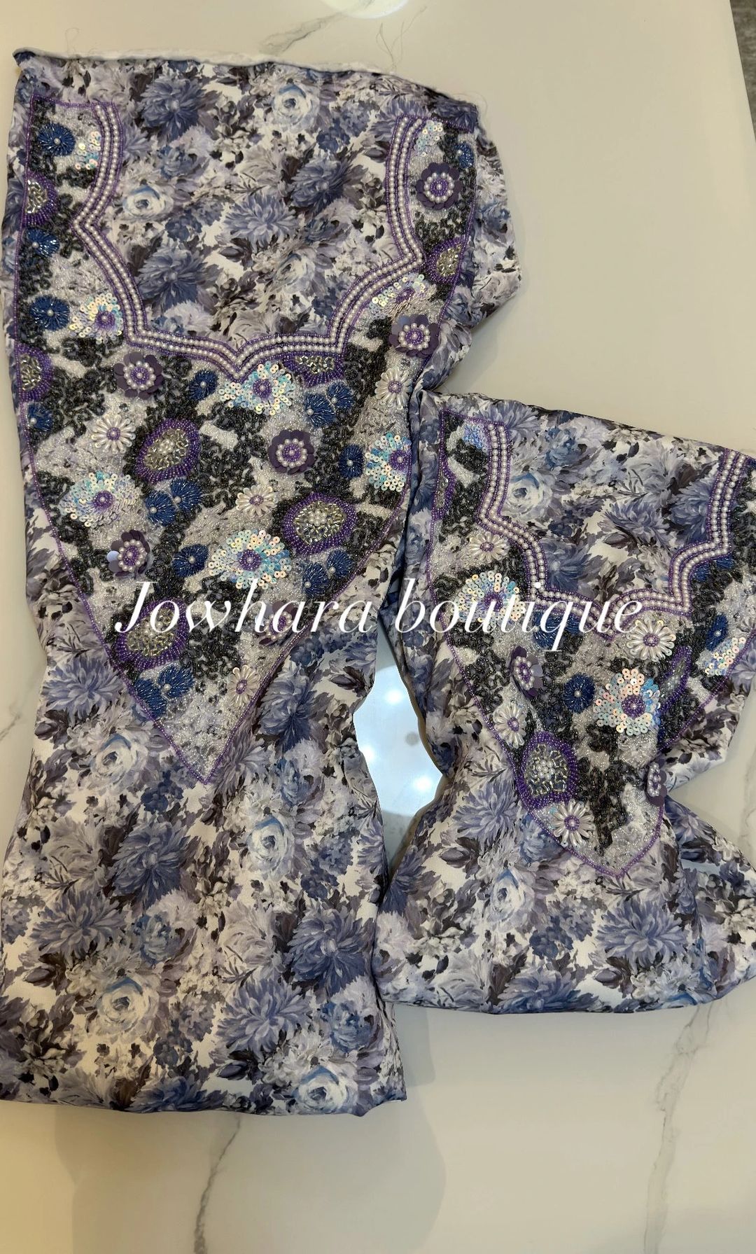 Mommy and daughter set purple - 2