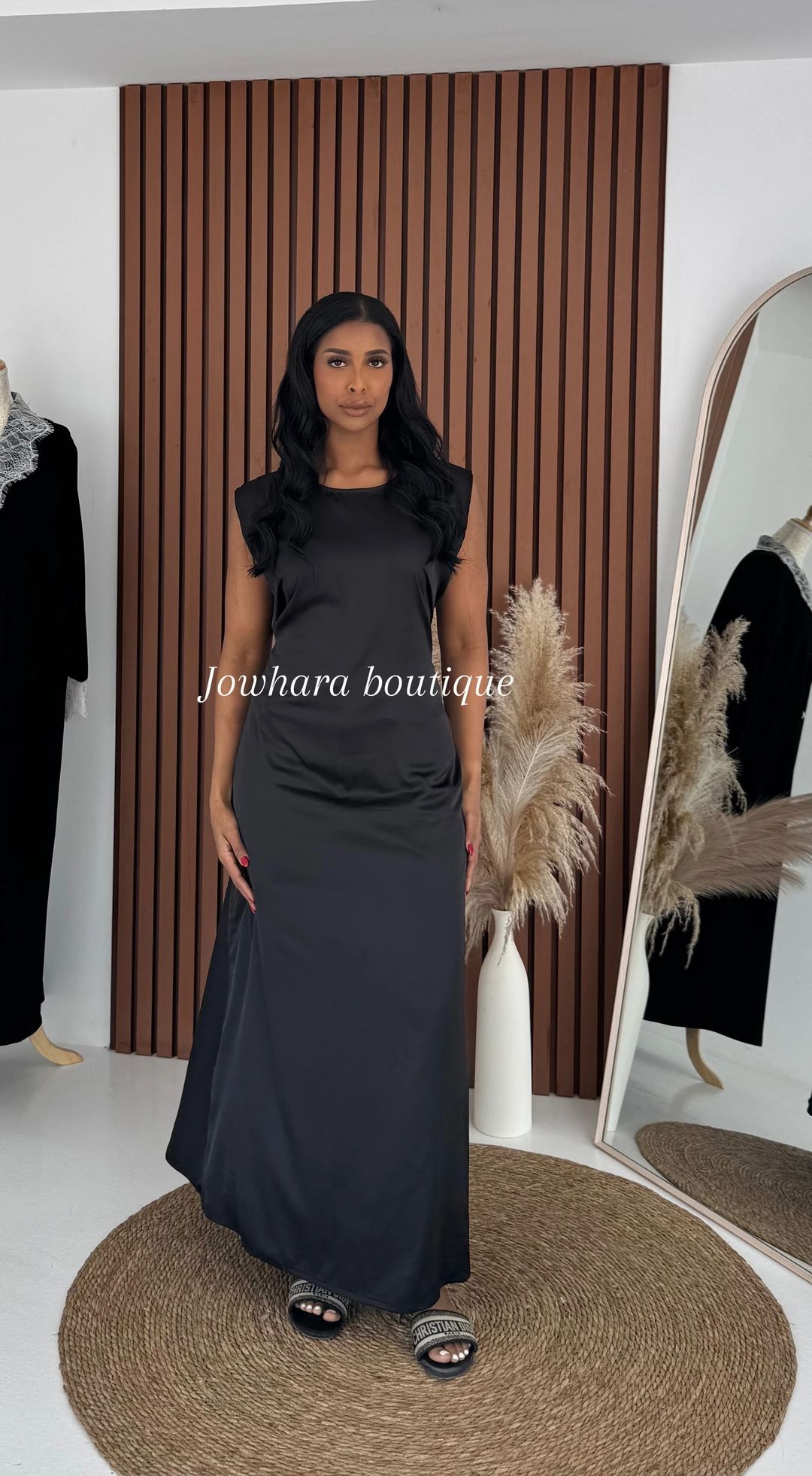 Abya Dress Black - 1