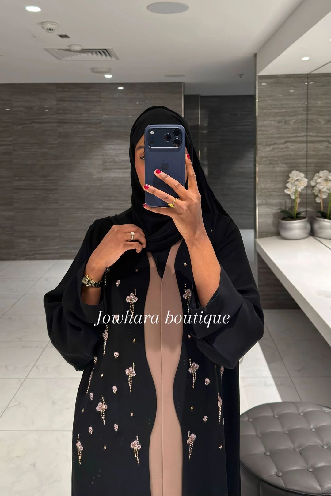 Ayam Abaya Black - 1