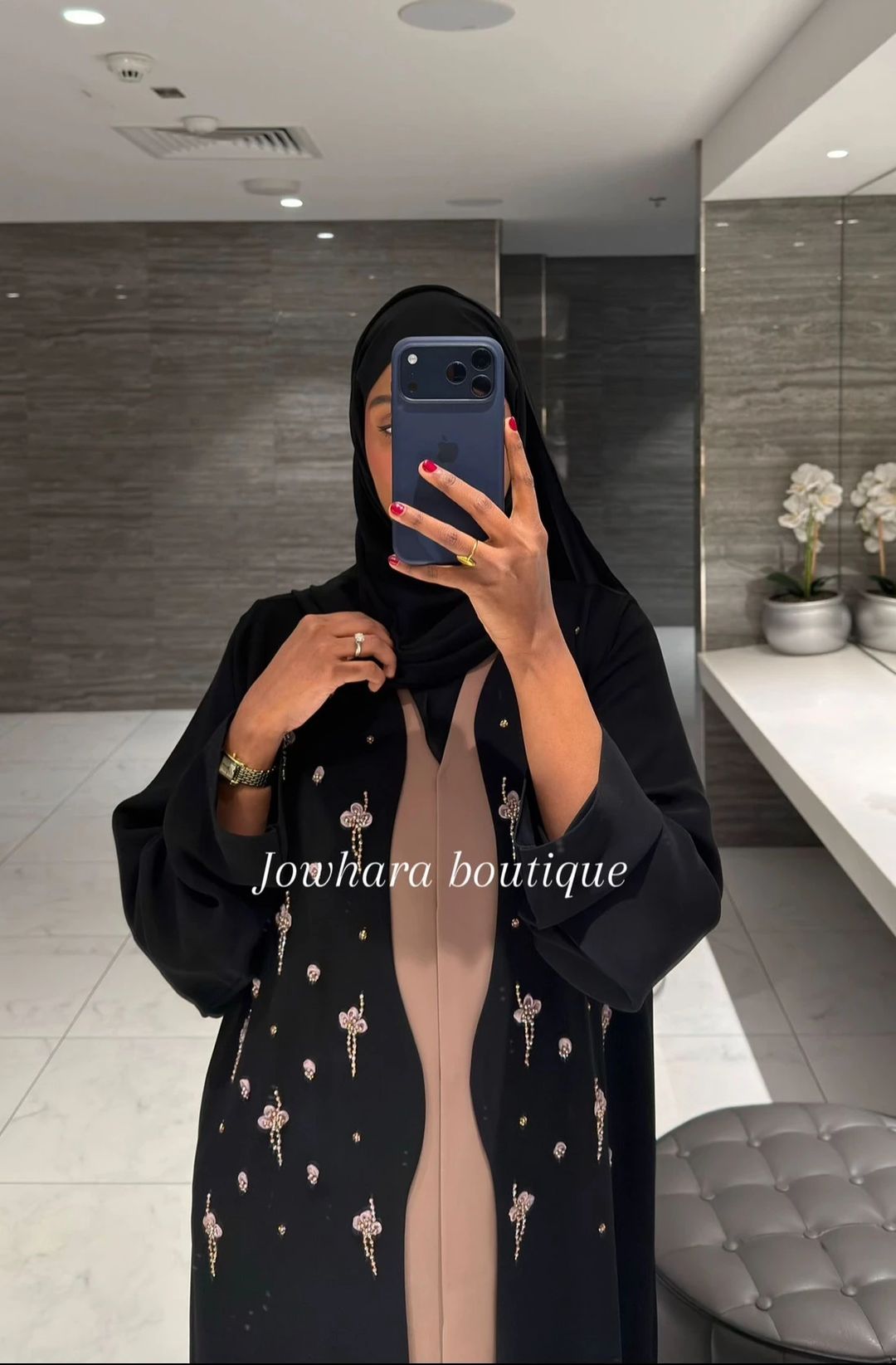 Ayam Abaya Black - 5