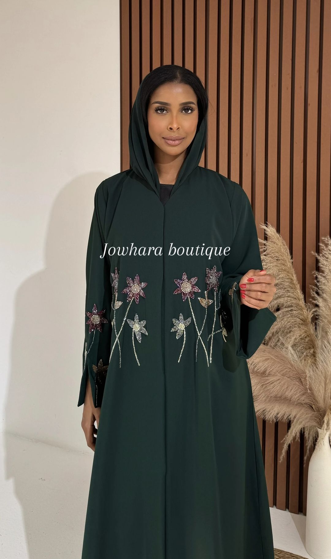 Bayan Abaya Green - 1