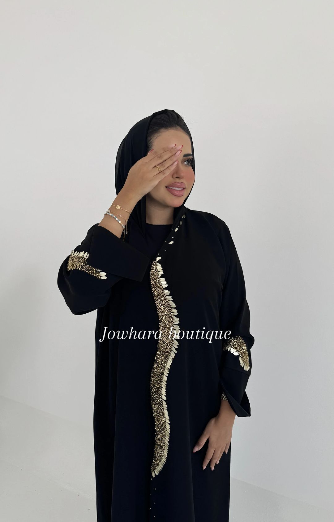 Nisa abaya black - 1