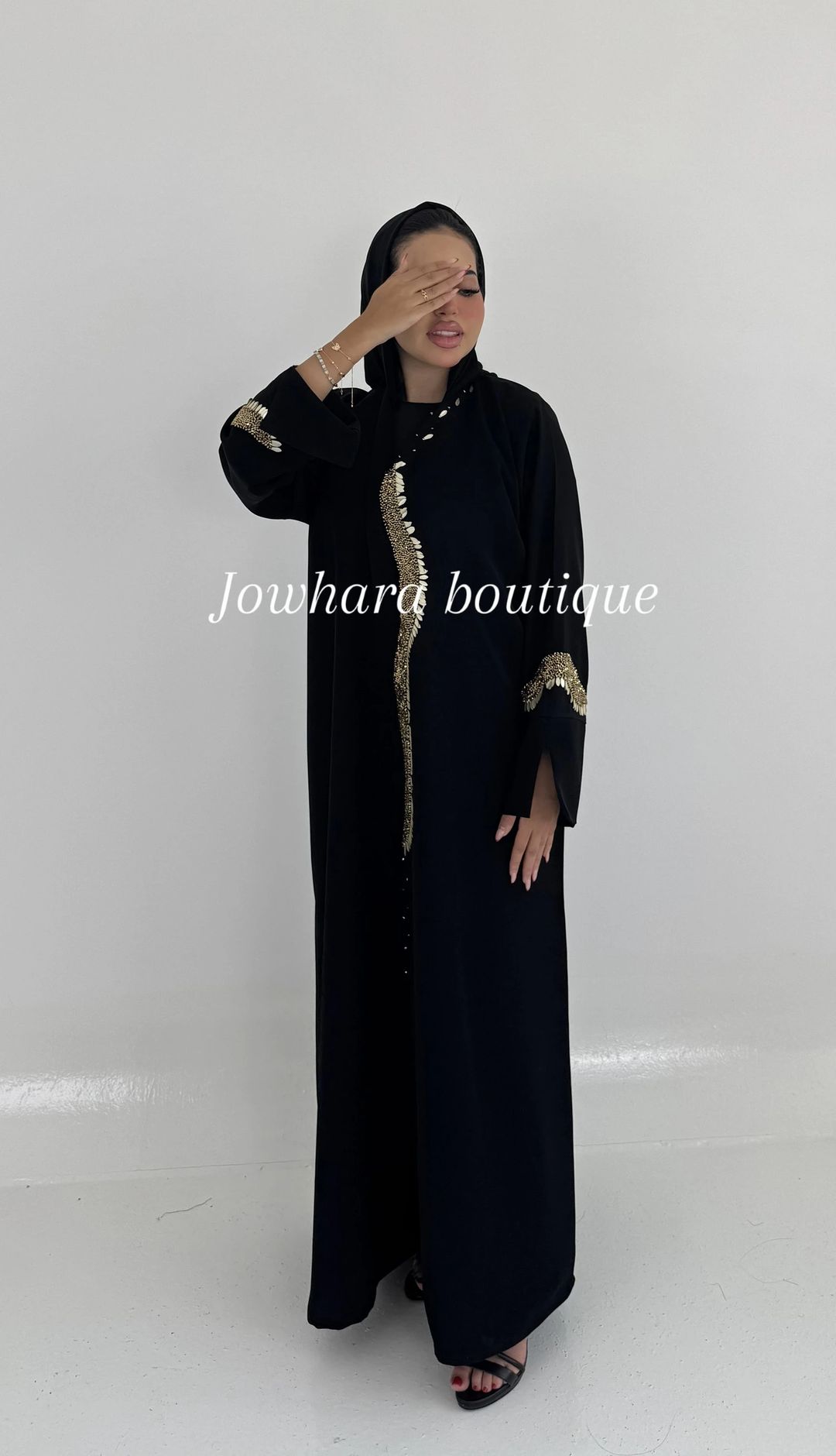 Nisa abaya black - 2