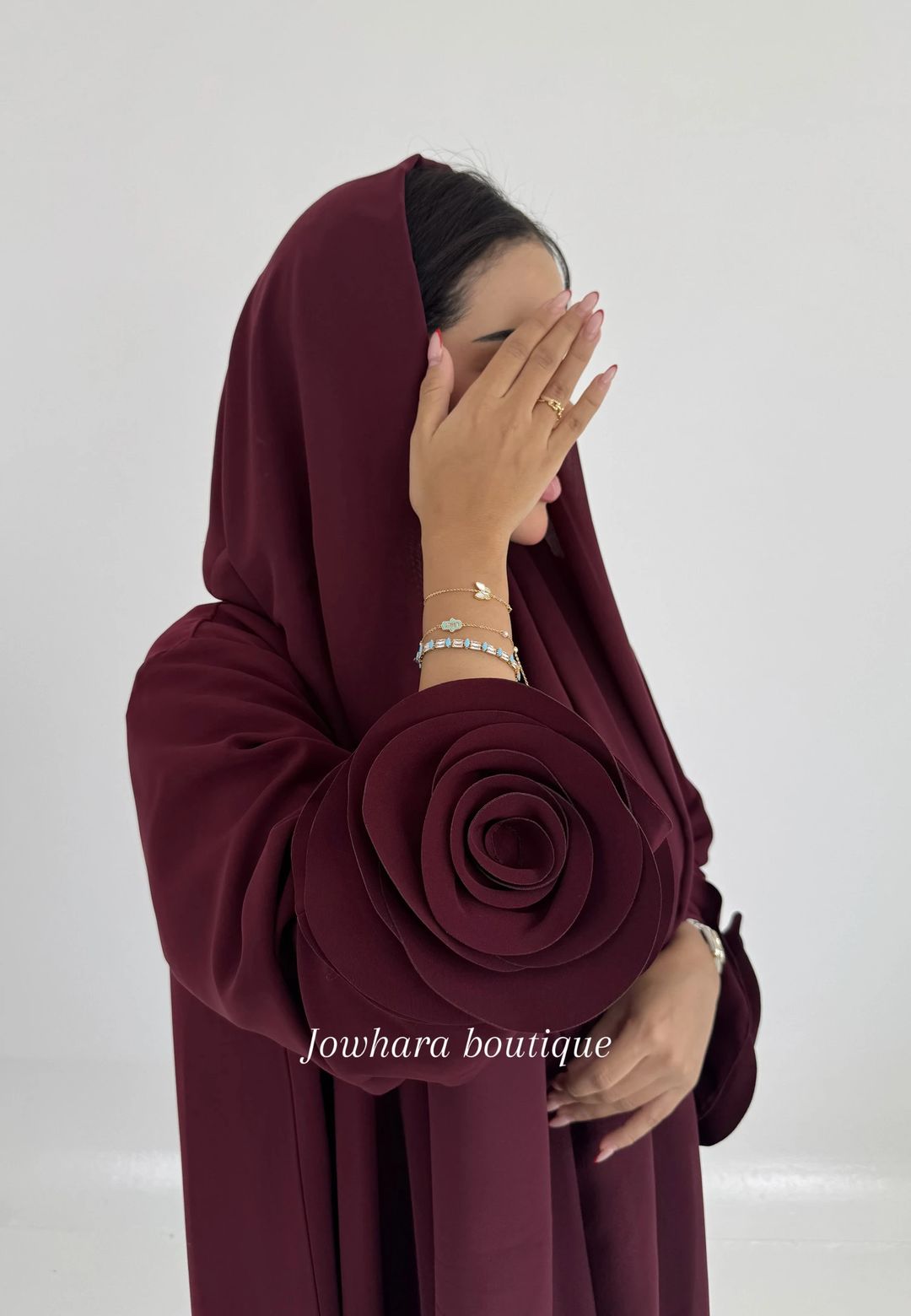 Ward Abaya maroon - 1
