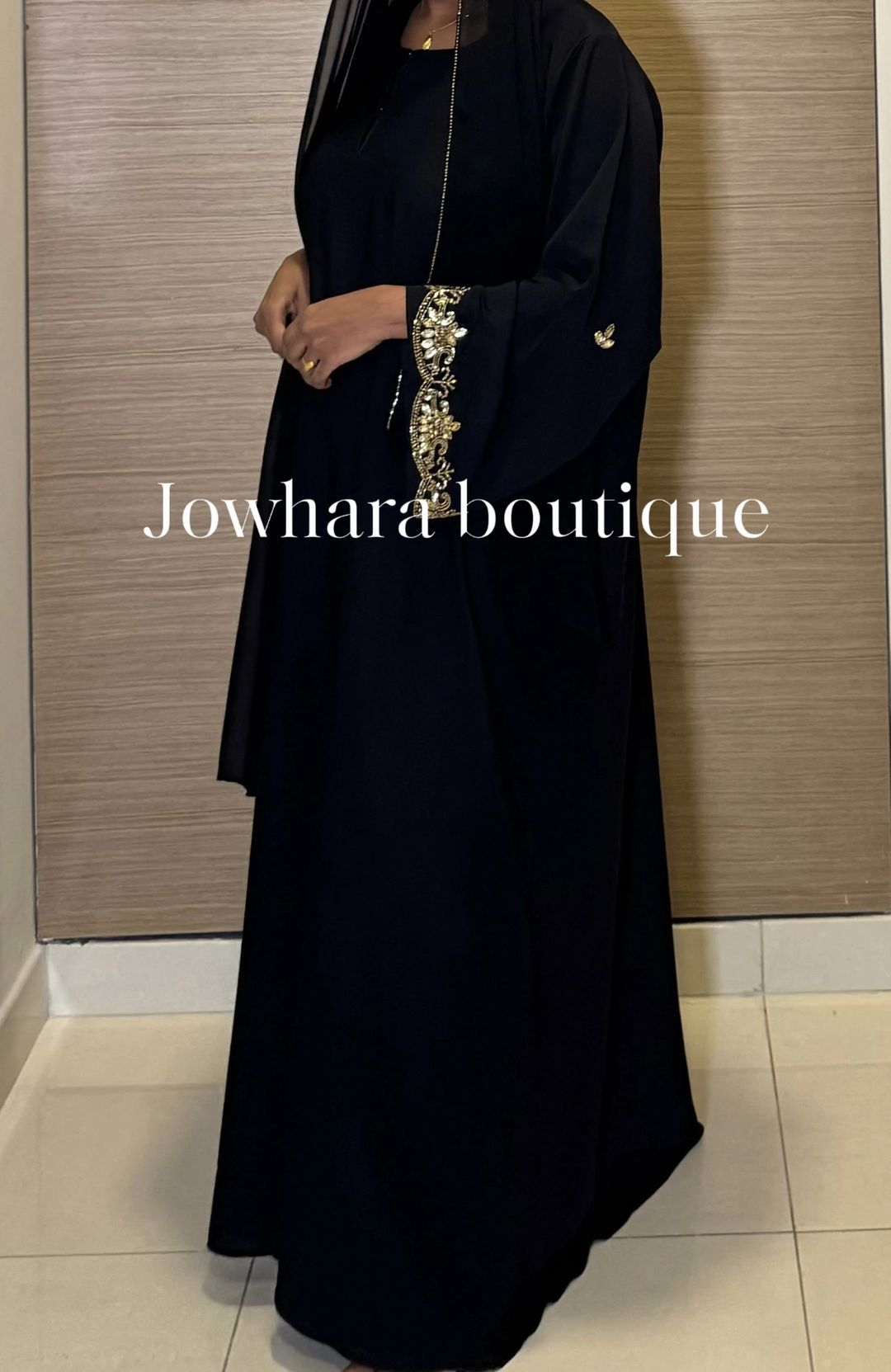 Canood Abaya gold (closed) - 2