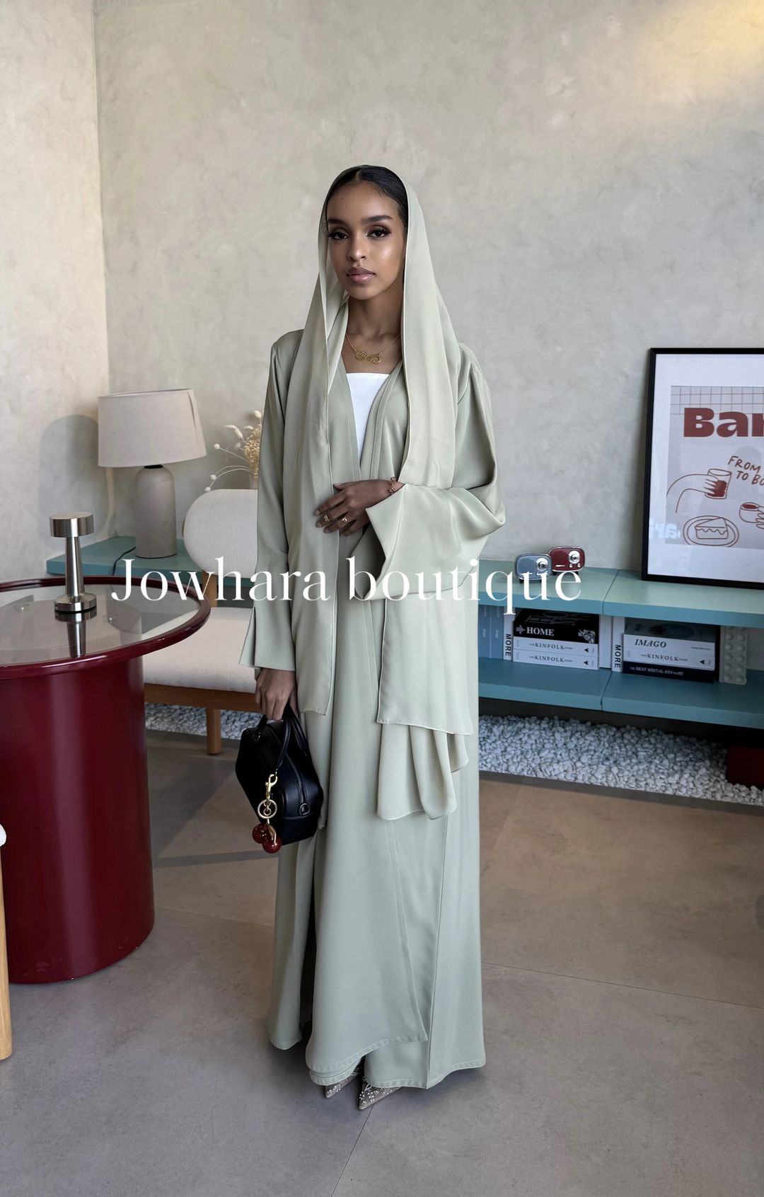 Suban Abaya color Matcha - 5