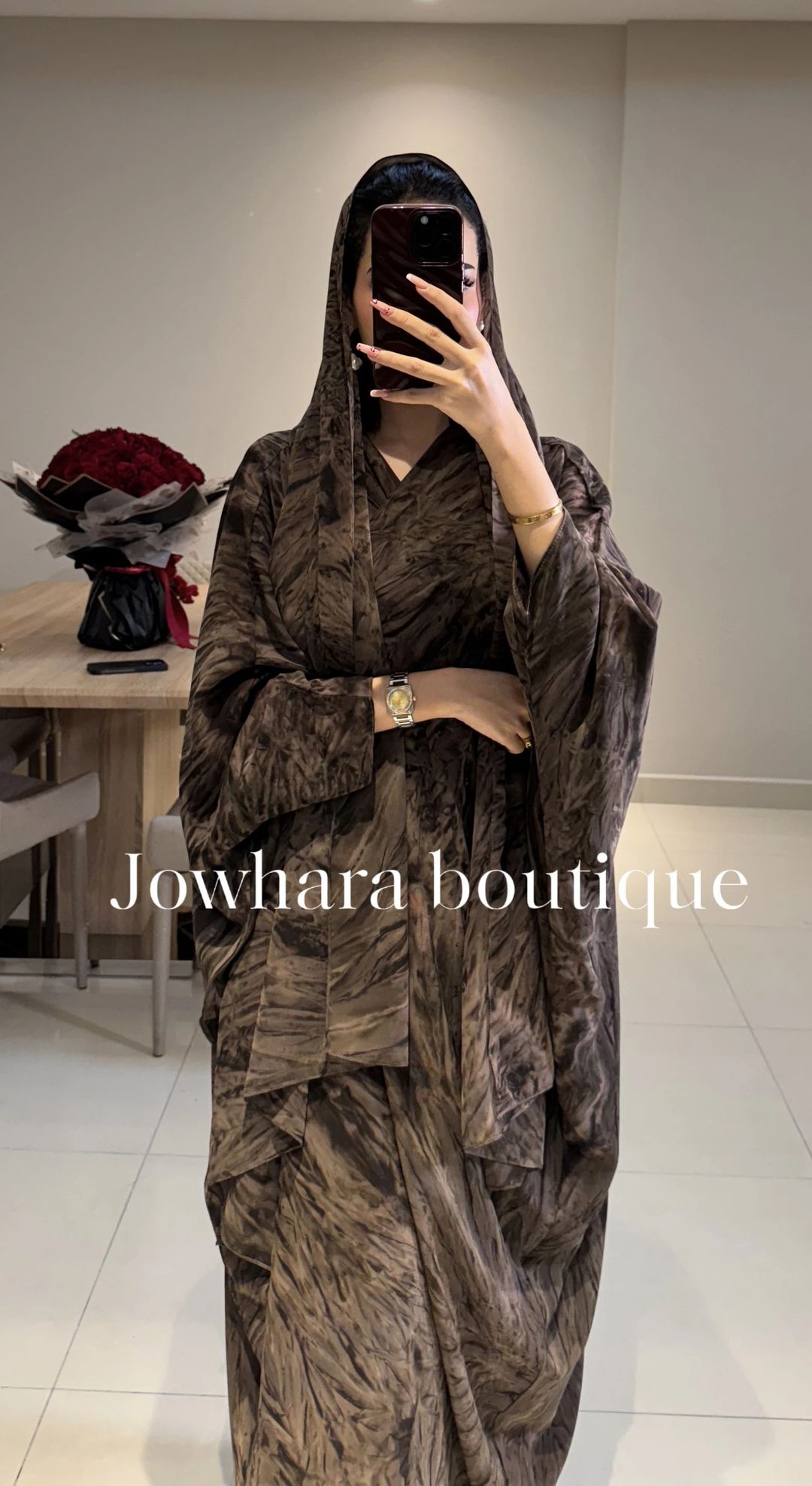 Mulki Abaya Chocolate - 1