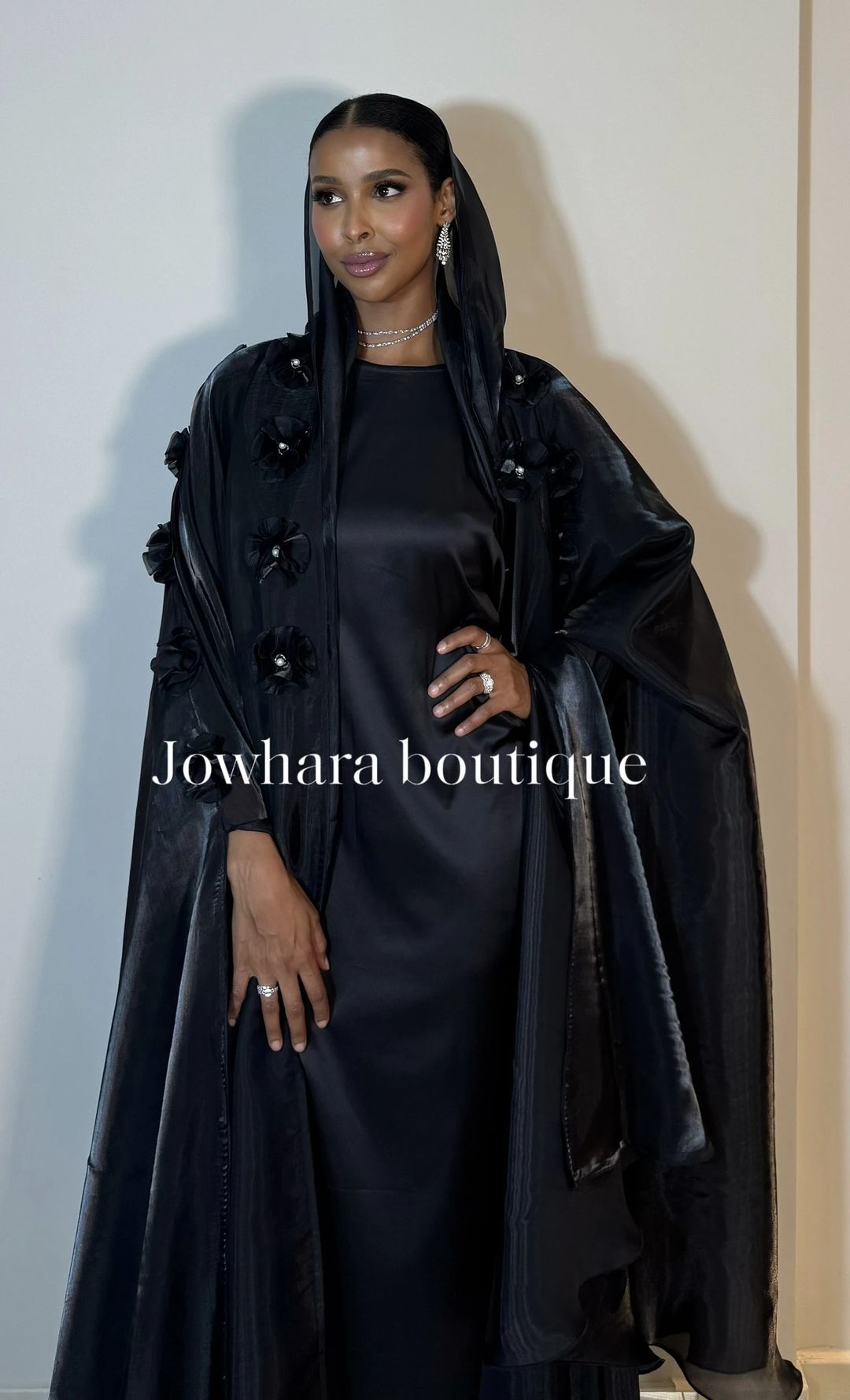 Ubax Abaya Black - 1