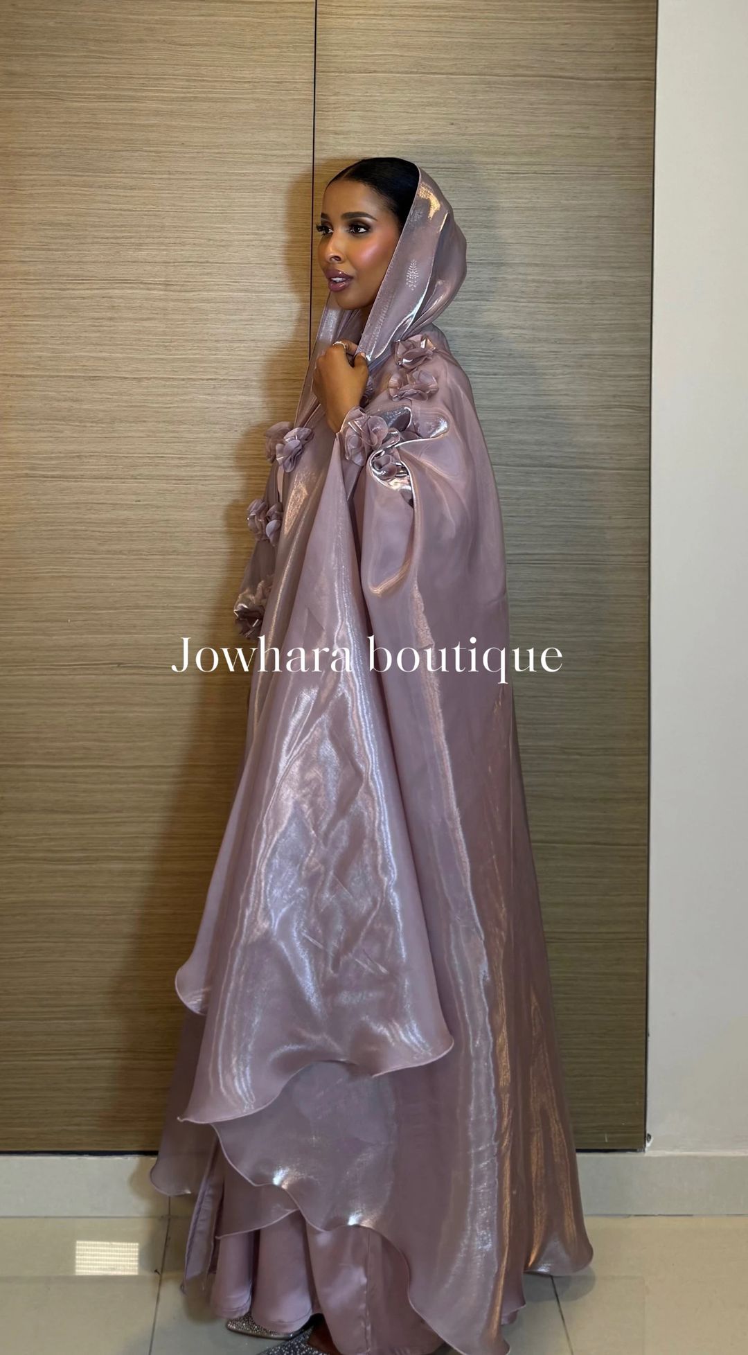 Ubax Abaya lilac - 2