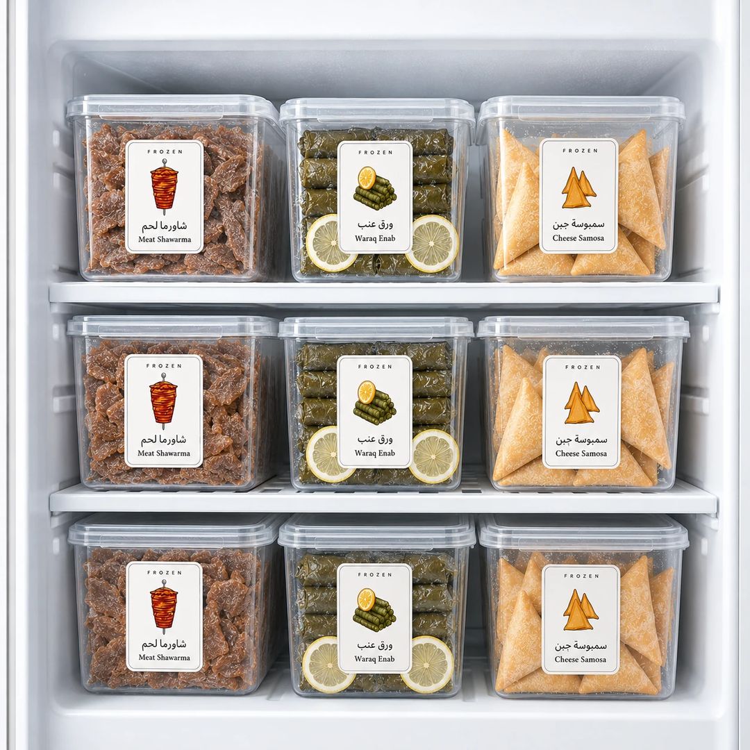 Frozen food stickers - 1