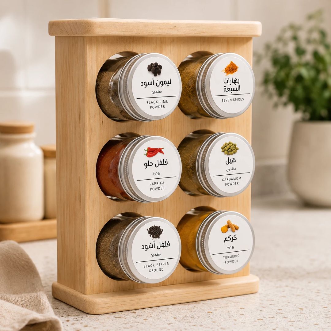 Round Spices Labels - 1