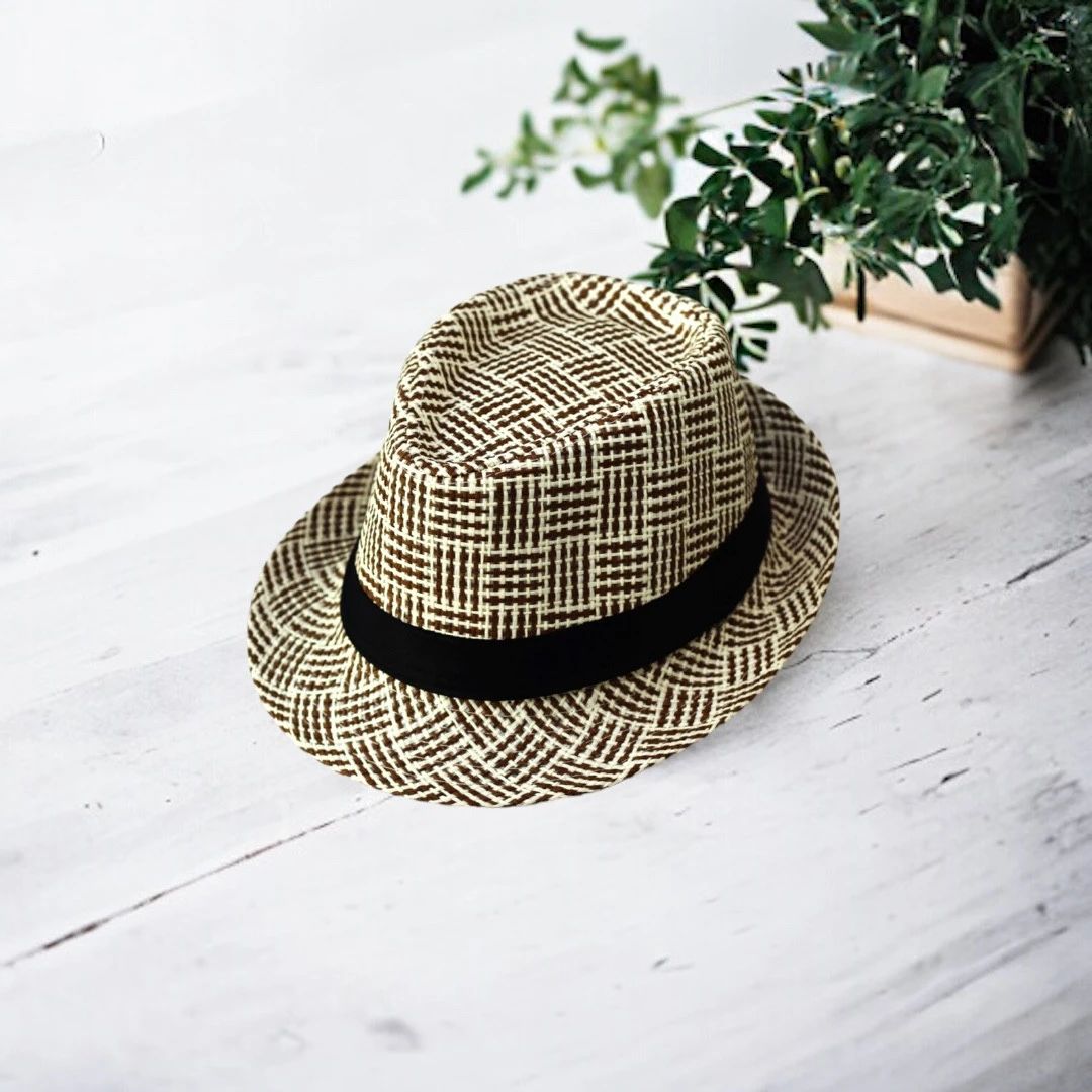 Classic ST Fedora Hat Edition Honey Cappuccino Daily Wear - 1