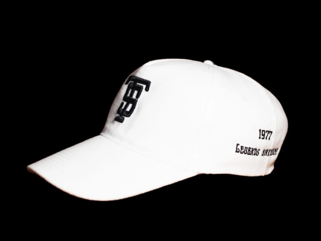 3D, ST 1977 Legend’s Birthday Casual Cap – White - 4
