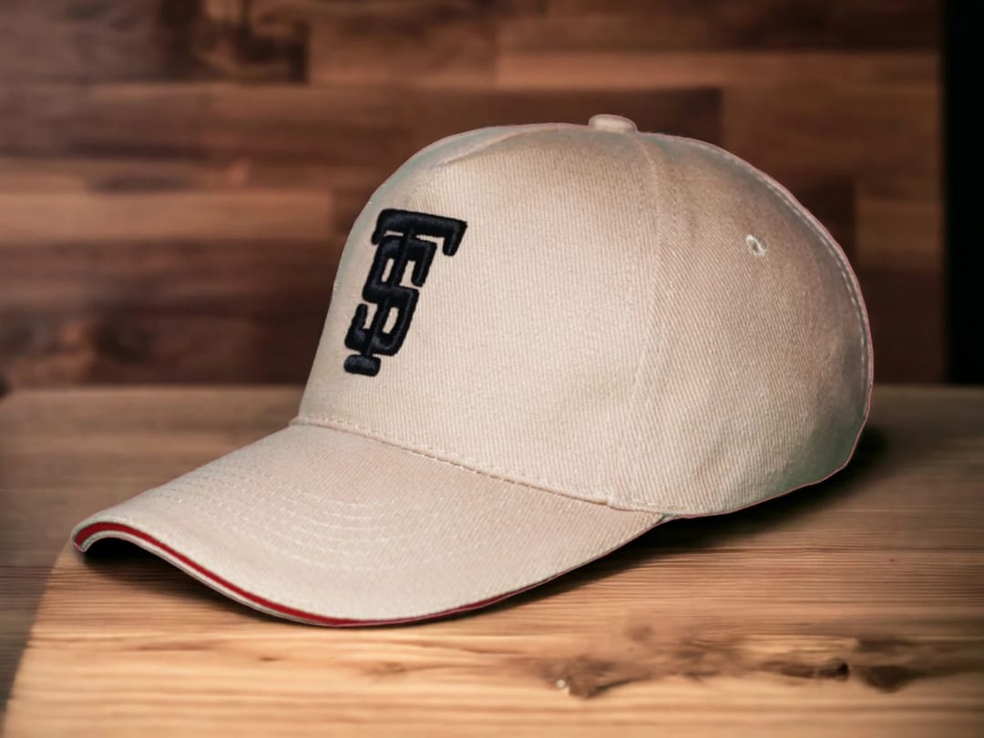 3D, ST Edition Biege & Red Line Casual Cap - 1