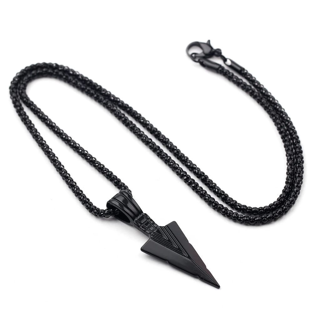 Men's Stainless Steel Pendant Necklace - 1